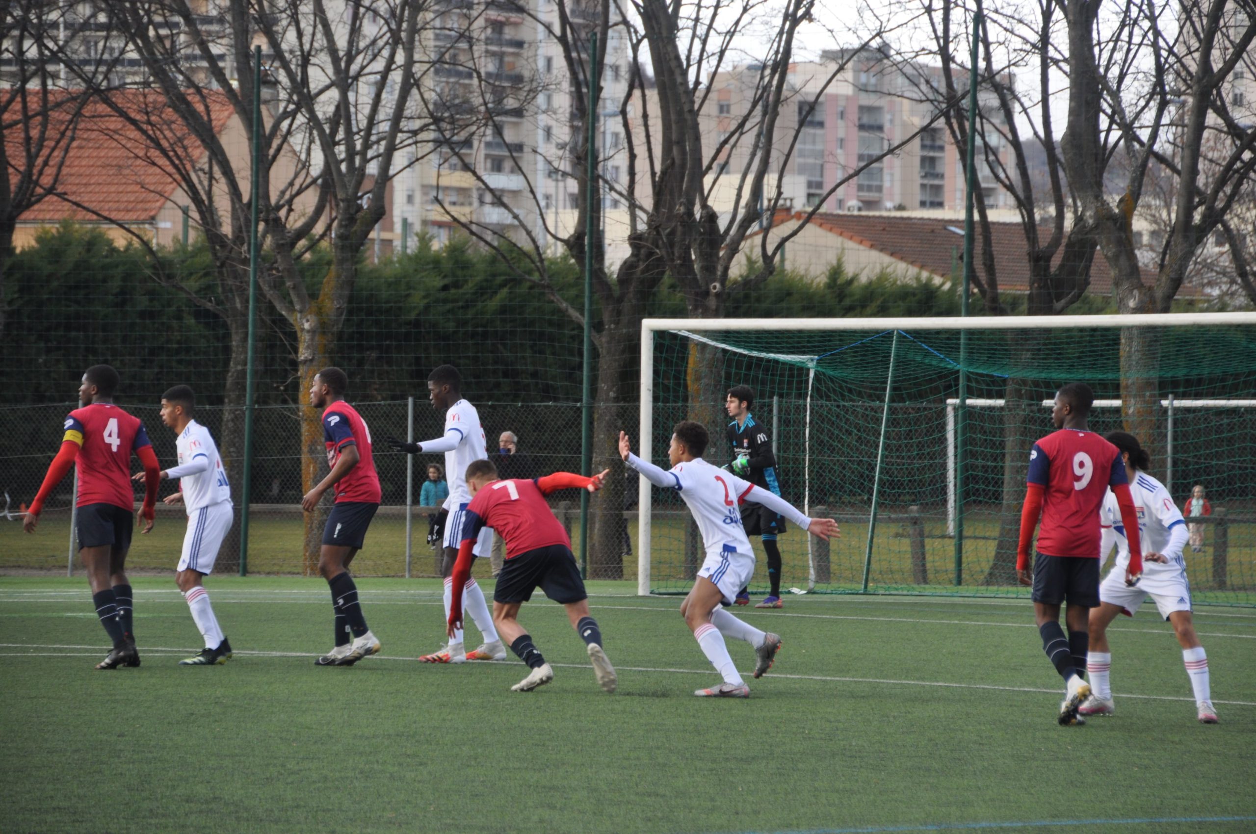 Les U17 Nationaux dominent l&rsquo;OL