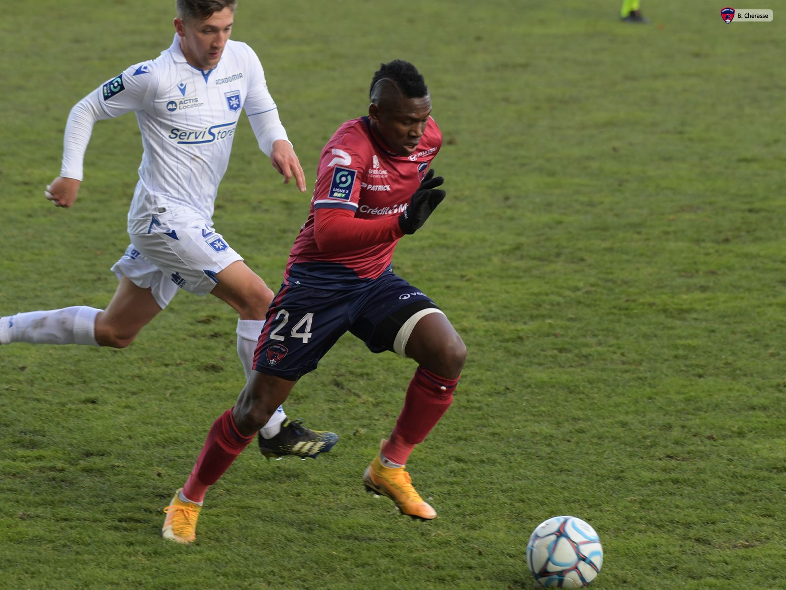 Clermont – Auxerre : l&rsquo;album photos