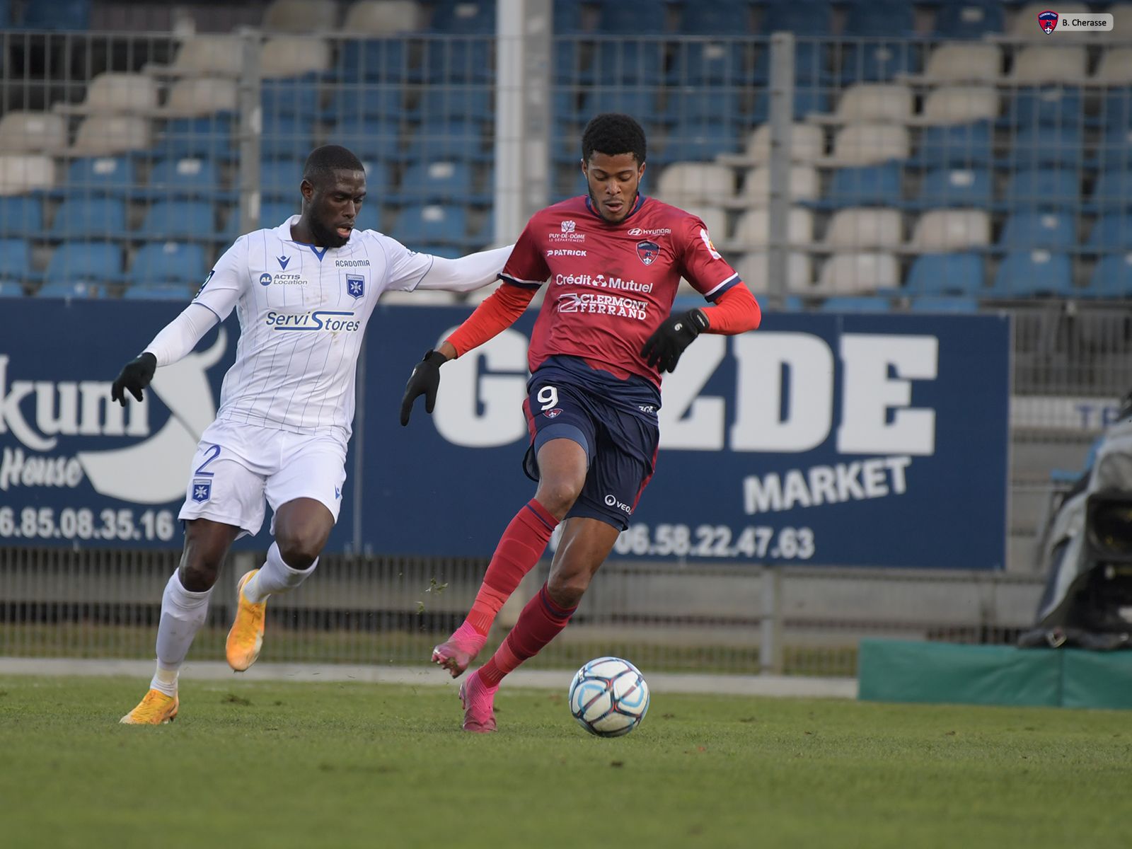 Clermont – Auxerre : l&rsquo;album photos