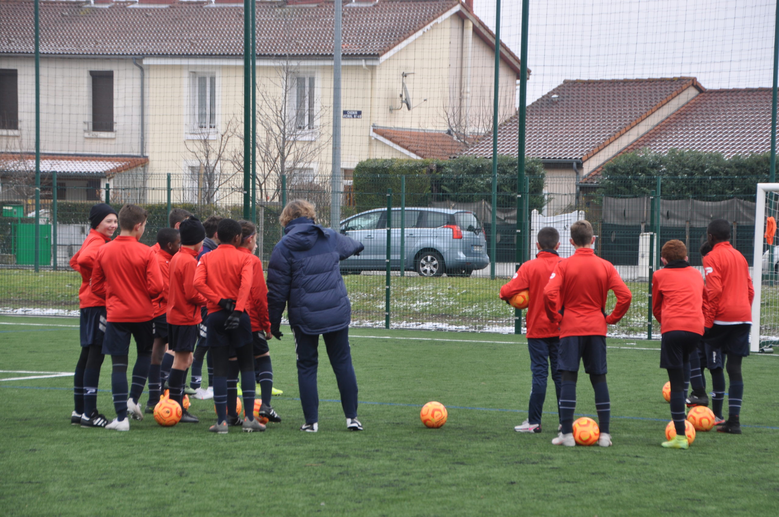 Visite du district sur le groupe U13