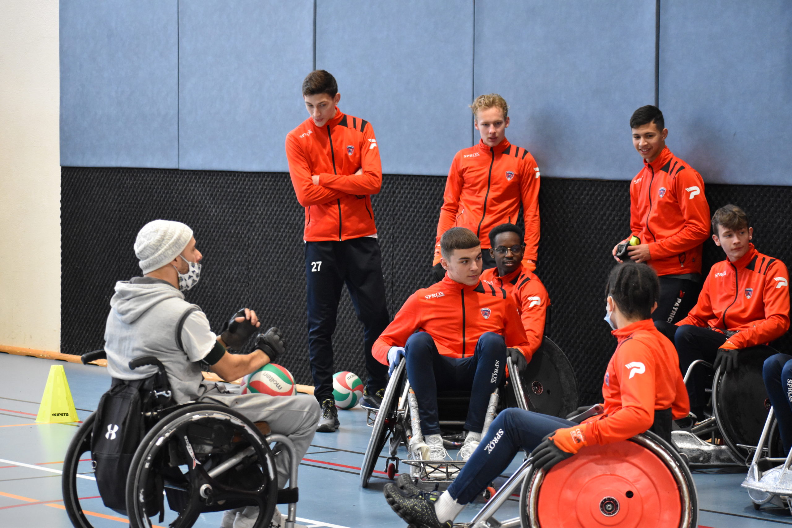 Le centre de formation sensibilisé au handisport