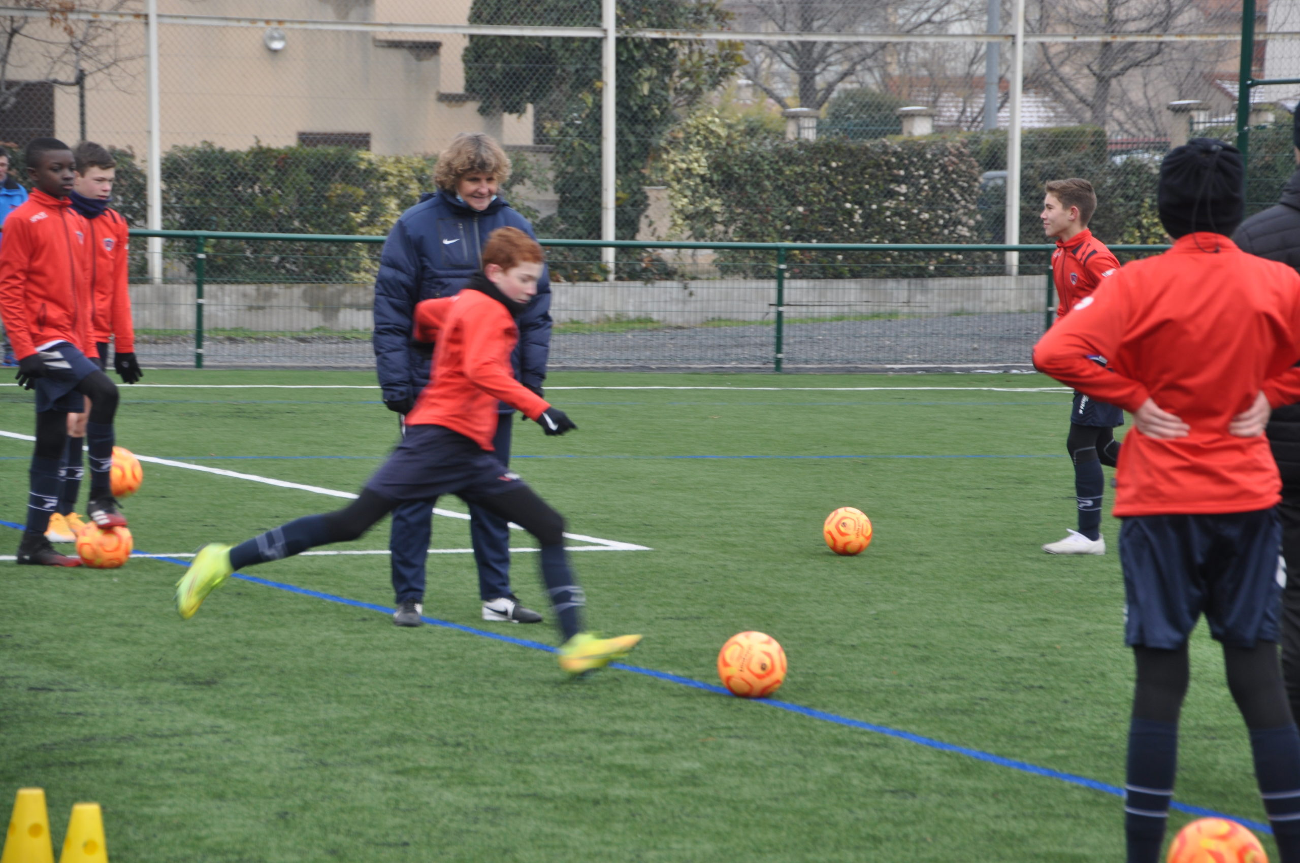 Visite du district sur le groupe U13