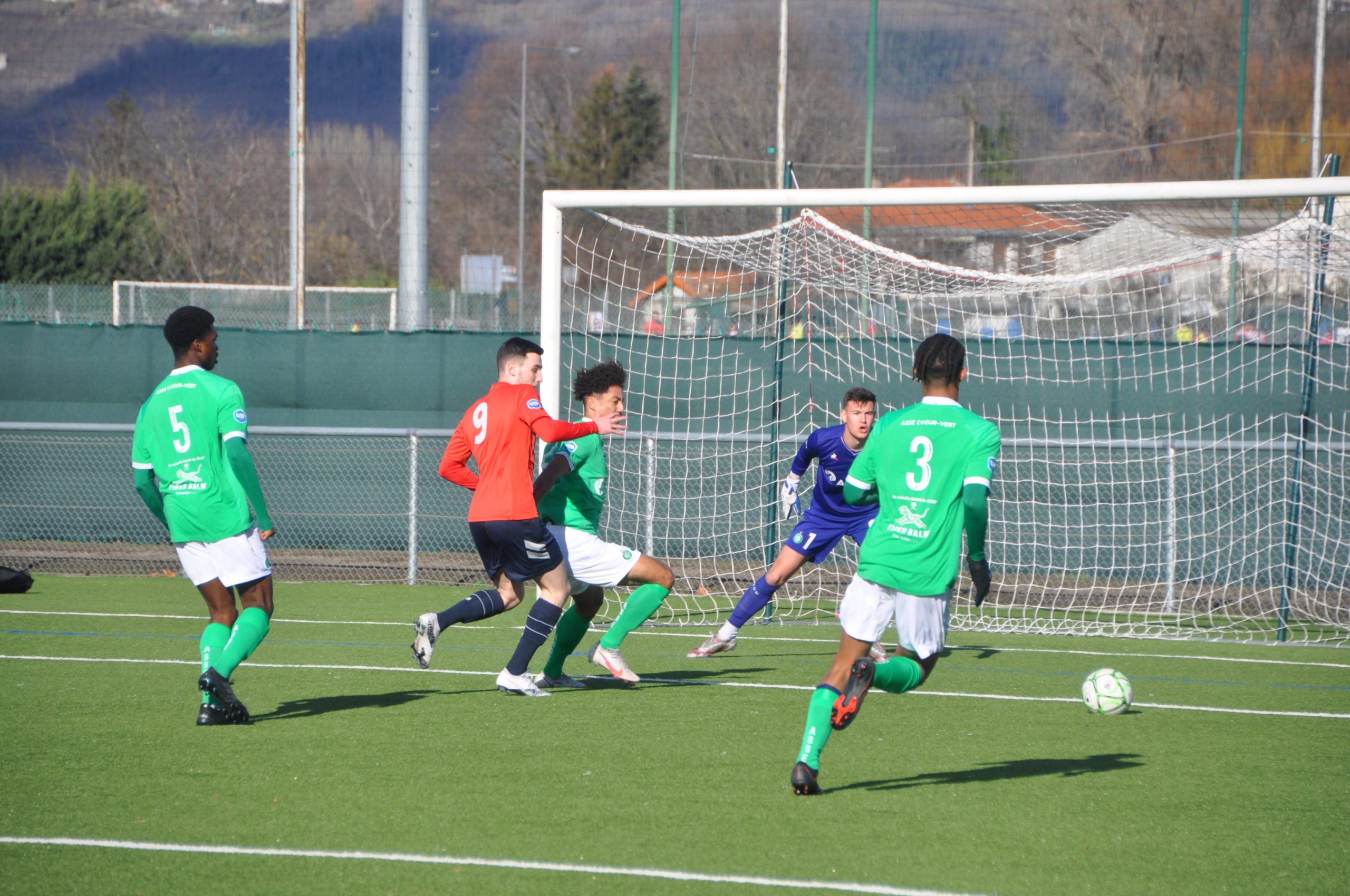 U19 : Large victoire contre l&rsquo;ASSE
