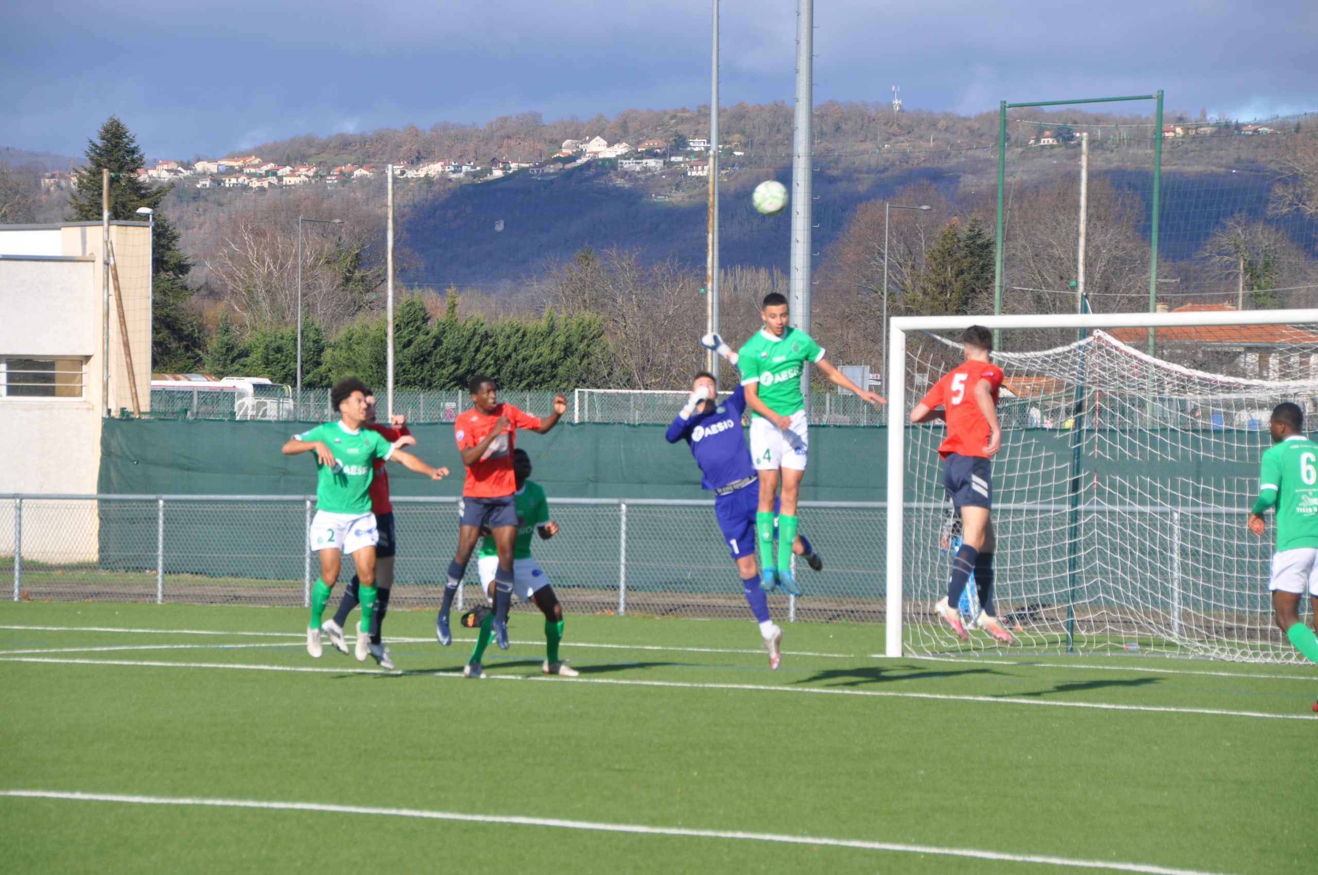 U19 : Large victoire contre l&rsquo;ASSE