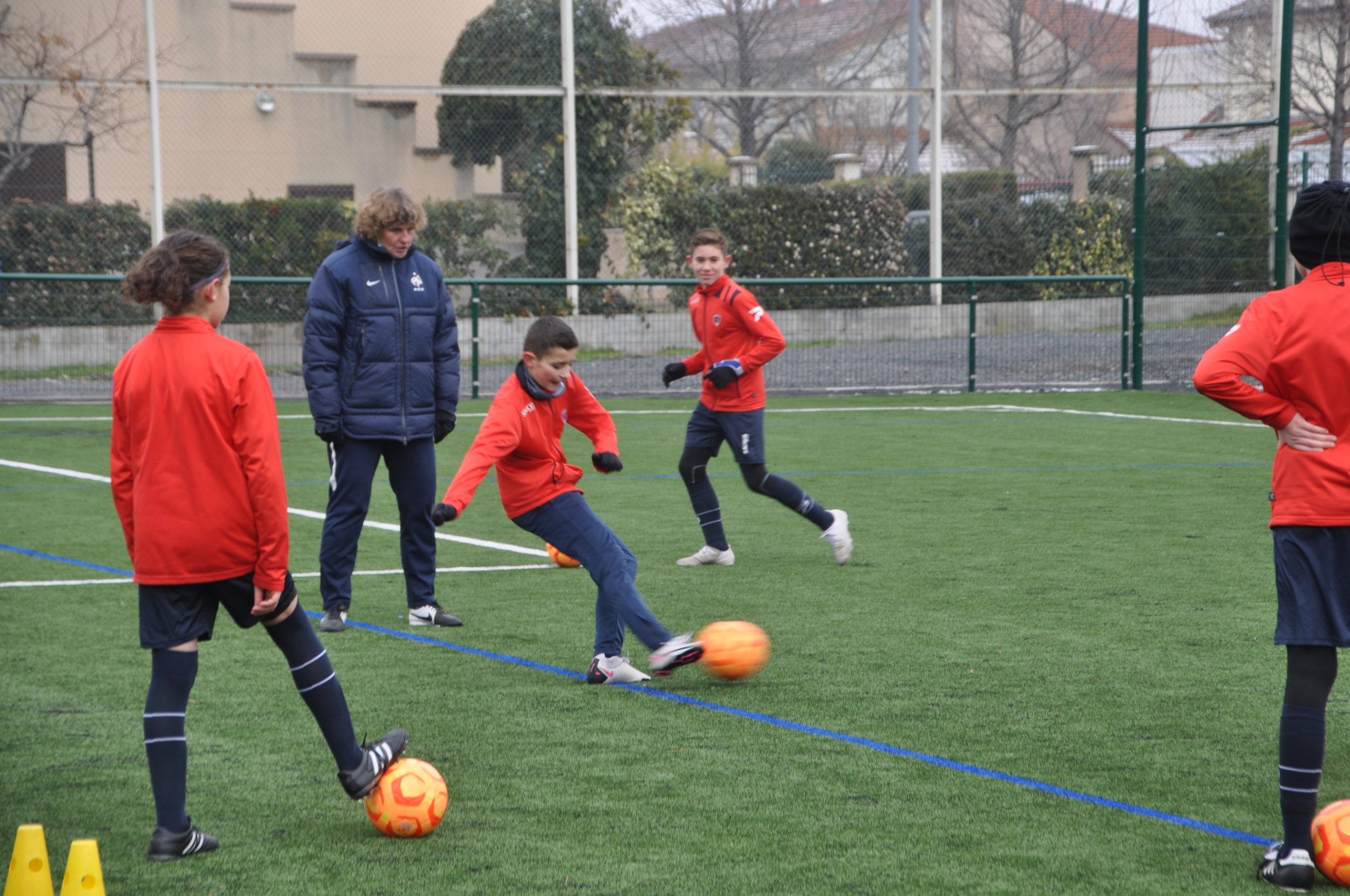 Visite du district sur le groupe U13