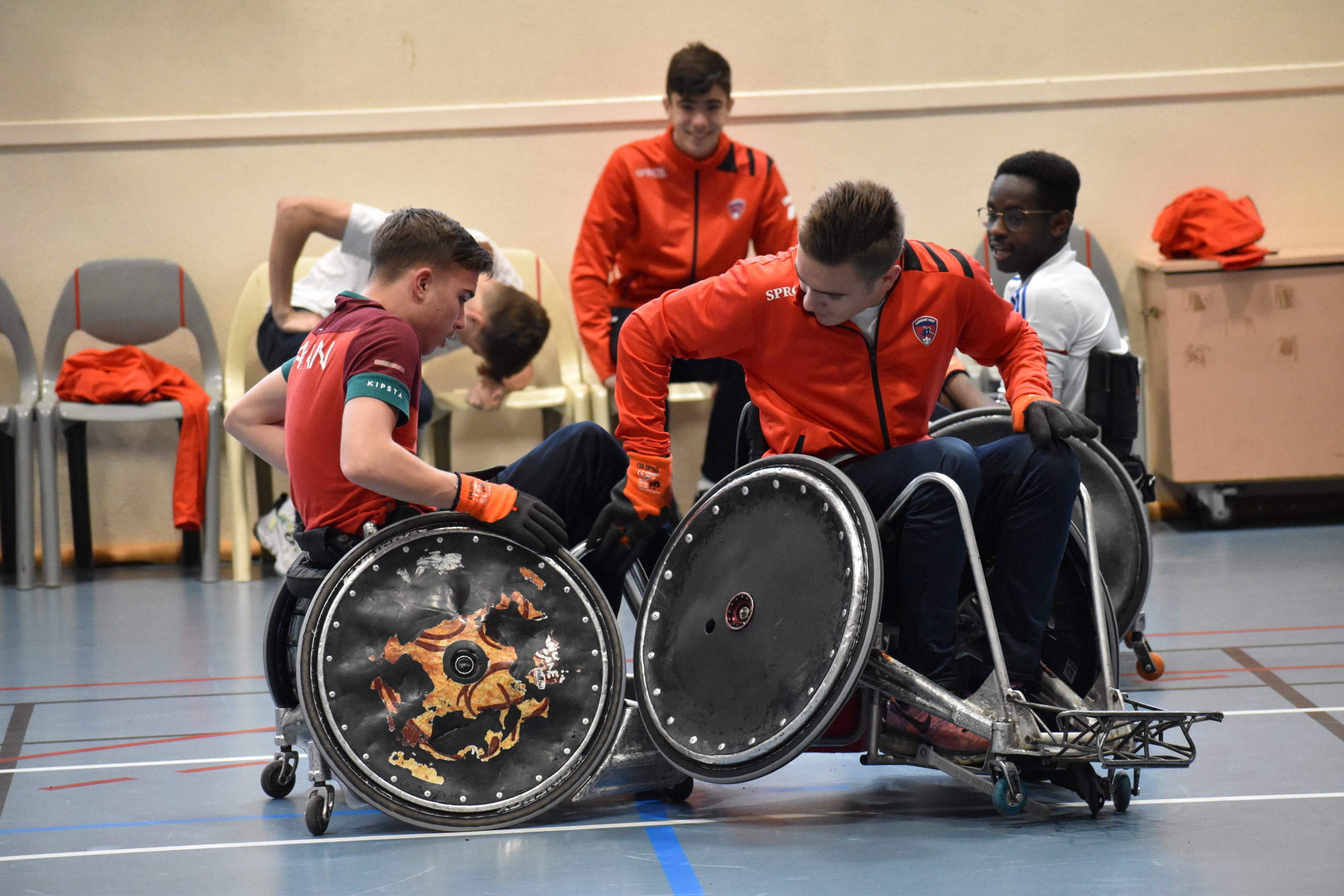 Le centre de formation sensibilisé au handisport