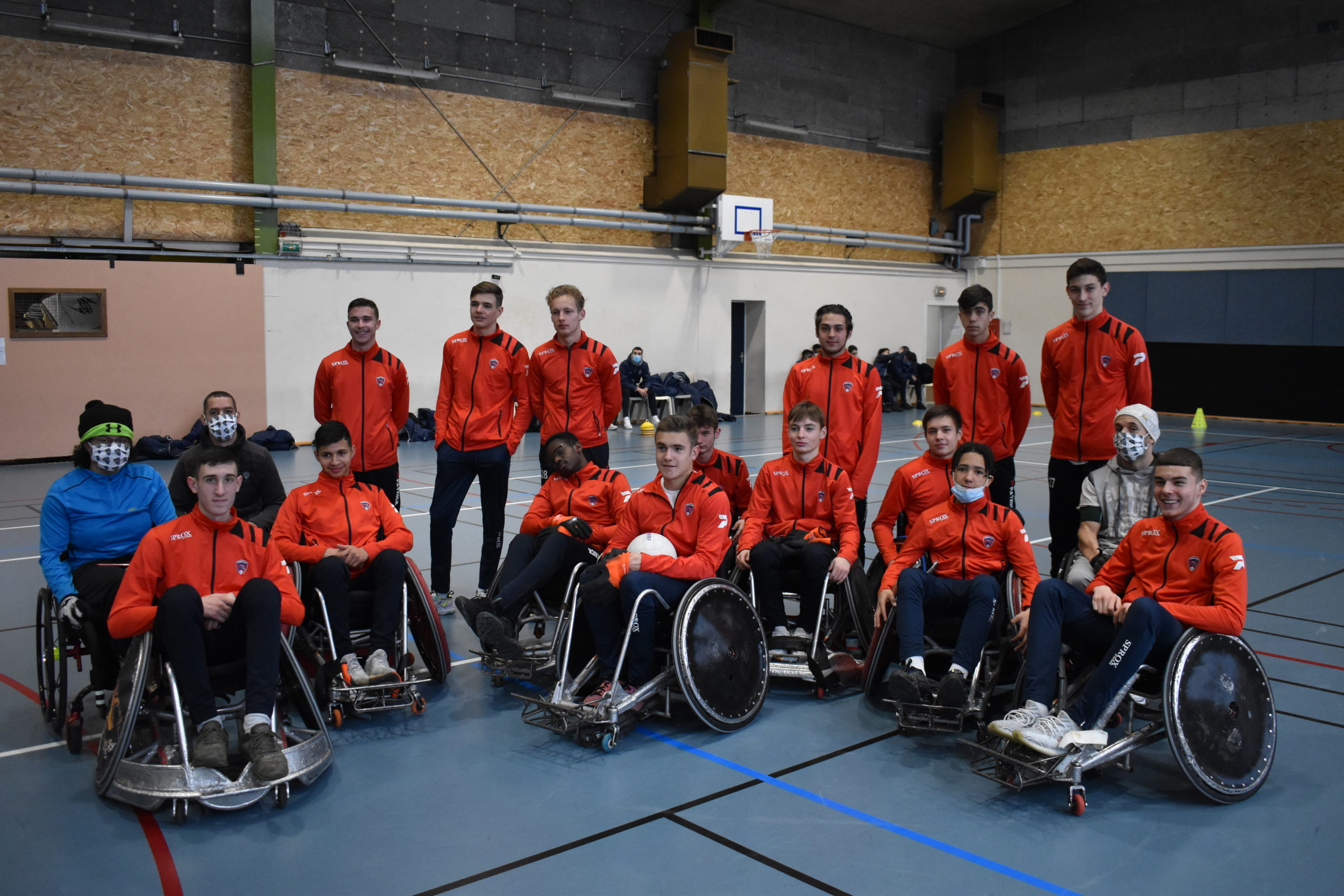 Le centre de formation sensibilisé au handisport