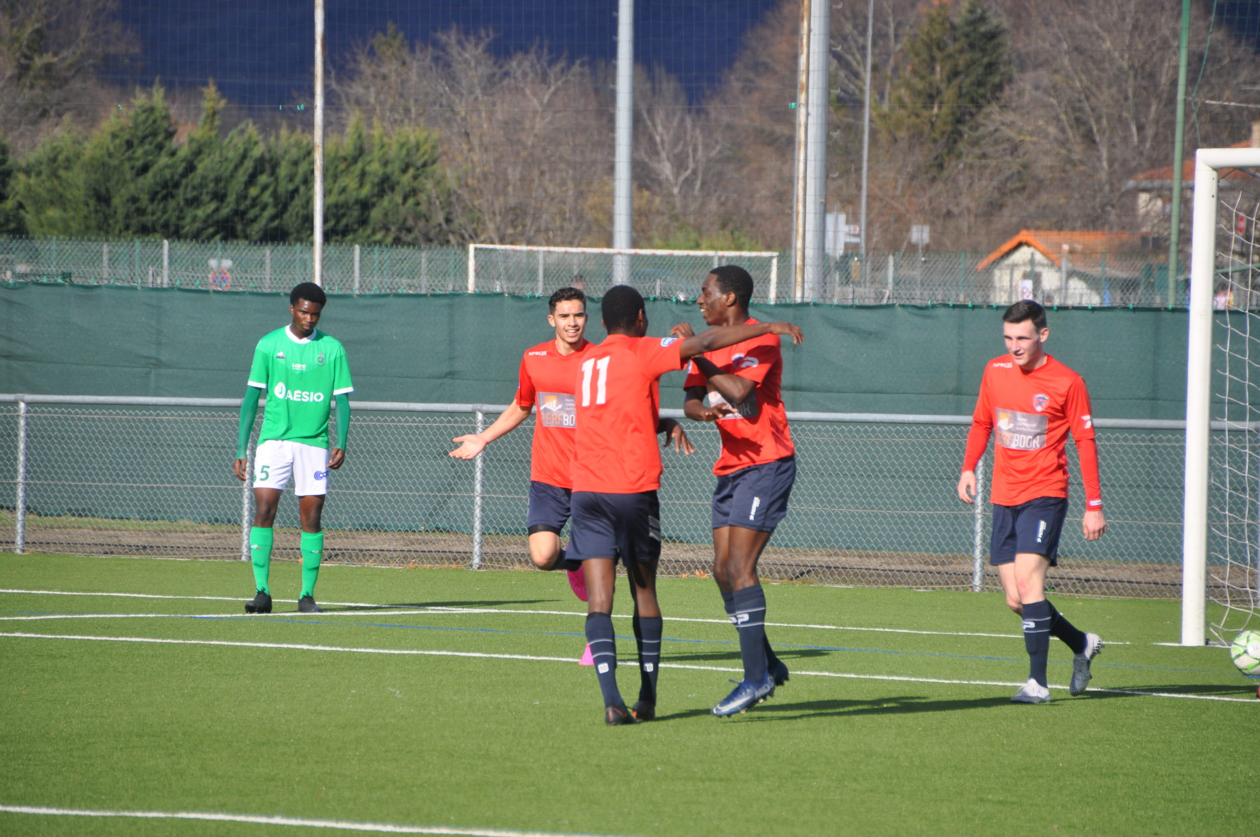 U19 : Large victoire contre l&rsquo;ASSE