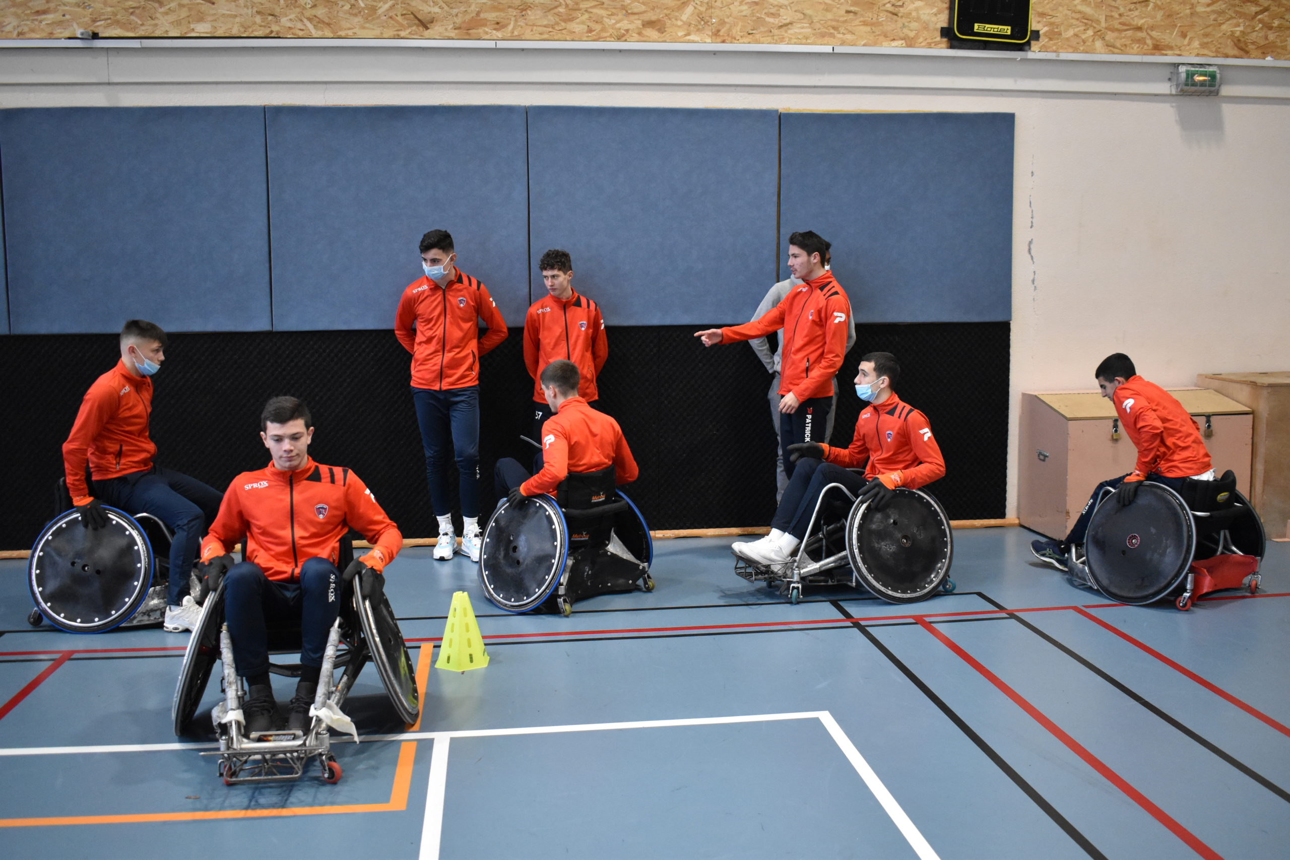 Le centre de formation sensibilisé au handisport