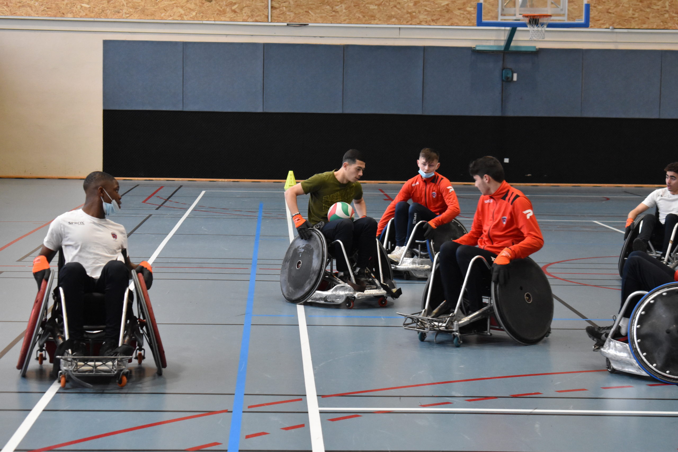 Le centre de formation sensibilisé au handisport