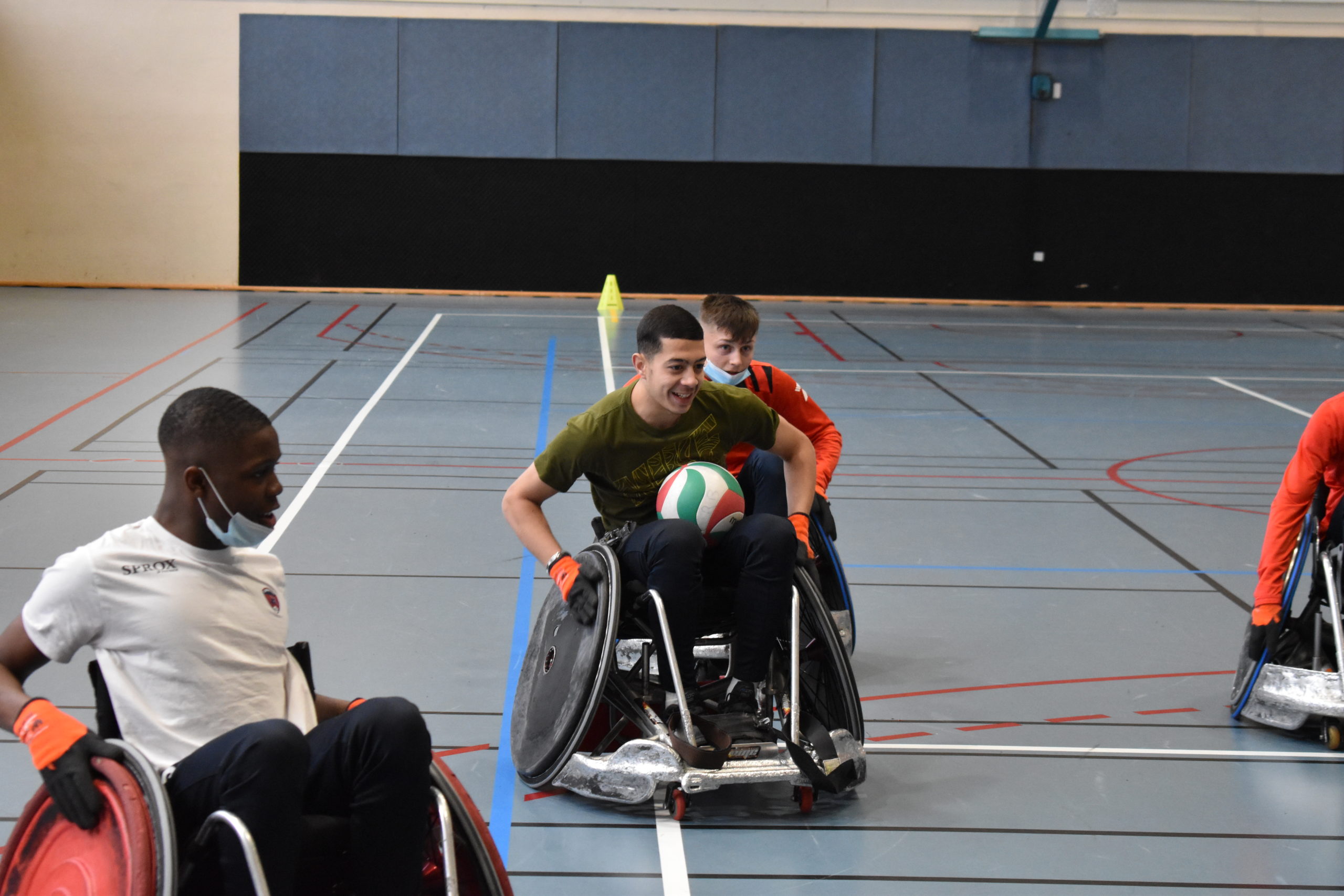 Le centre de formation sensibilisé au handisport