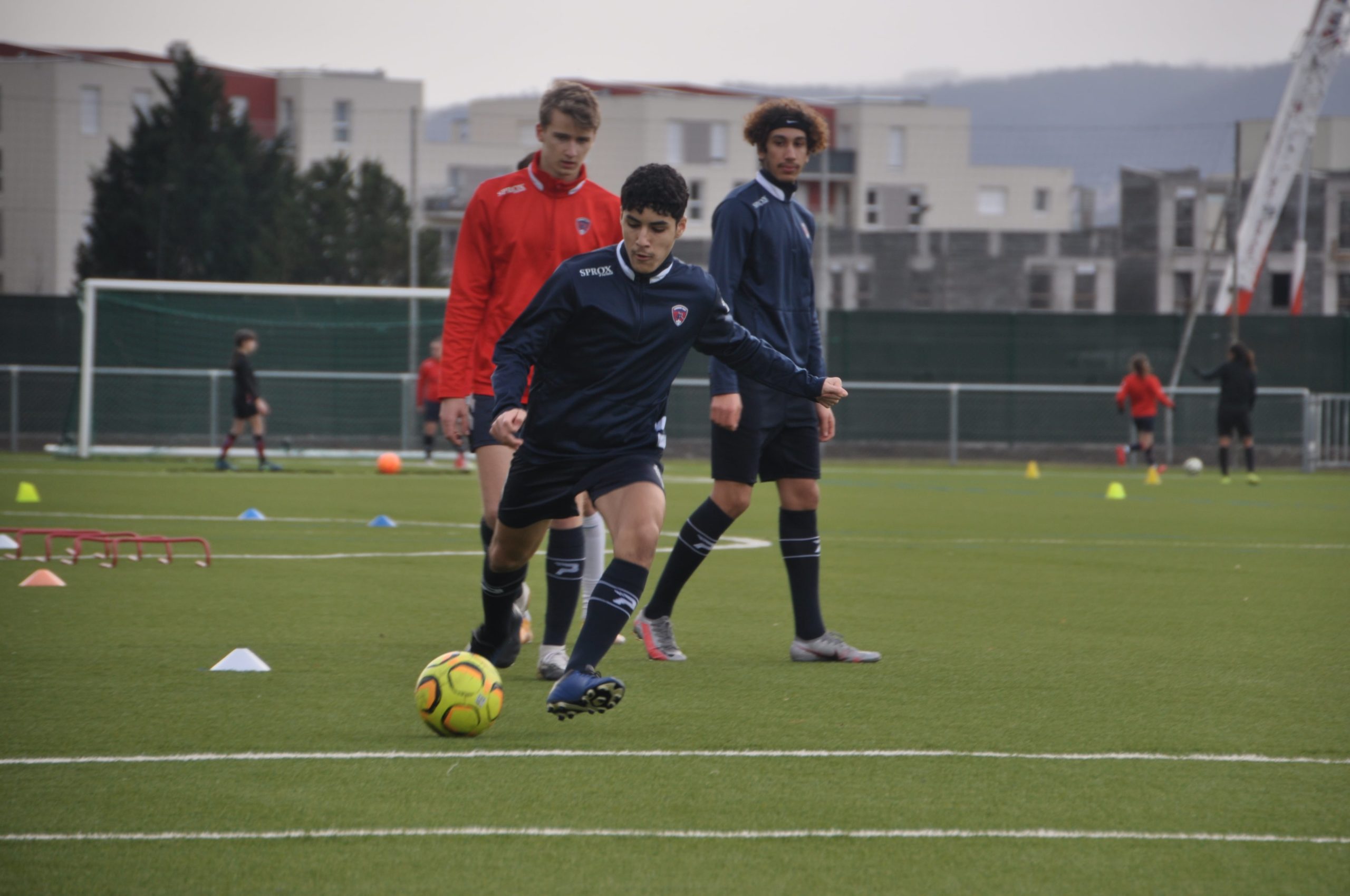 La séance U16 du jeudi 28 janvier en images