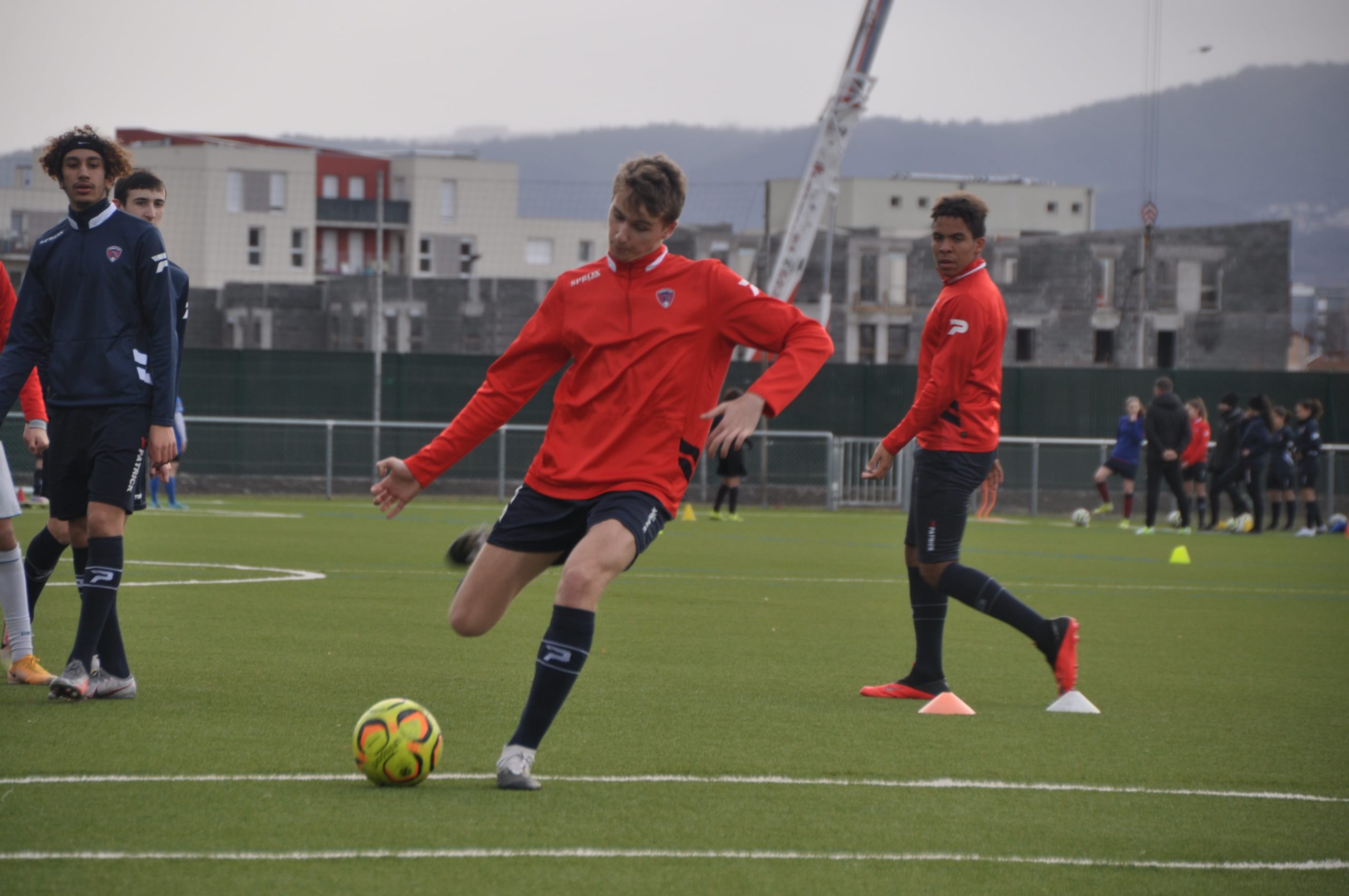 La séance U16 du jeudi 28 janvier en images