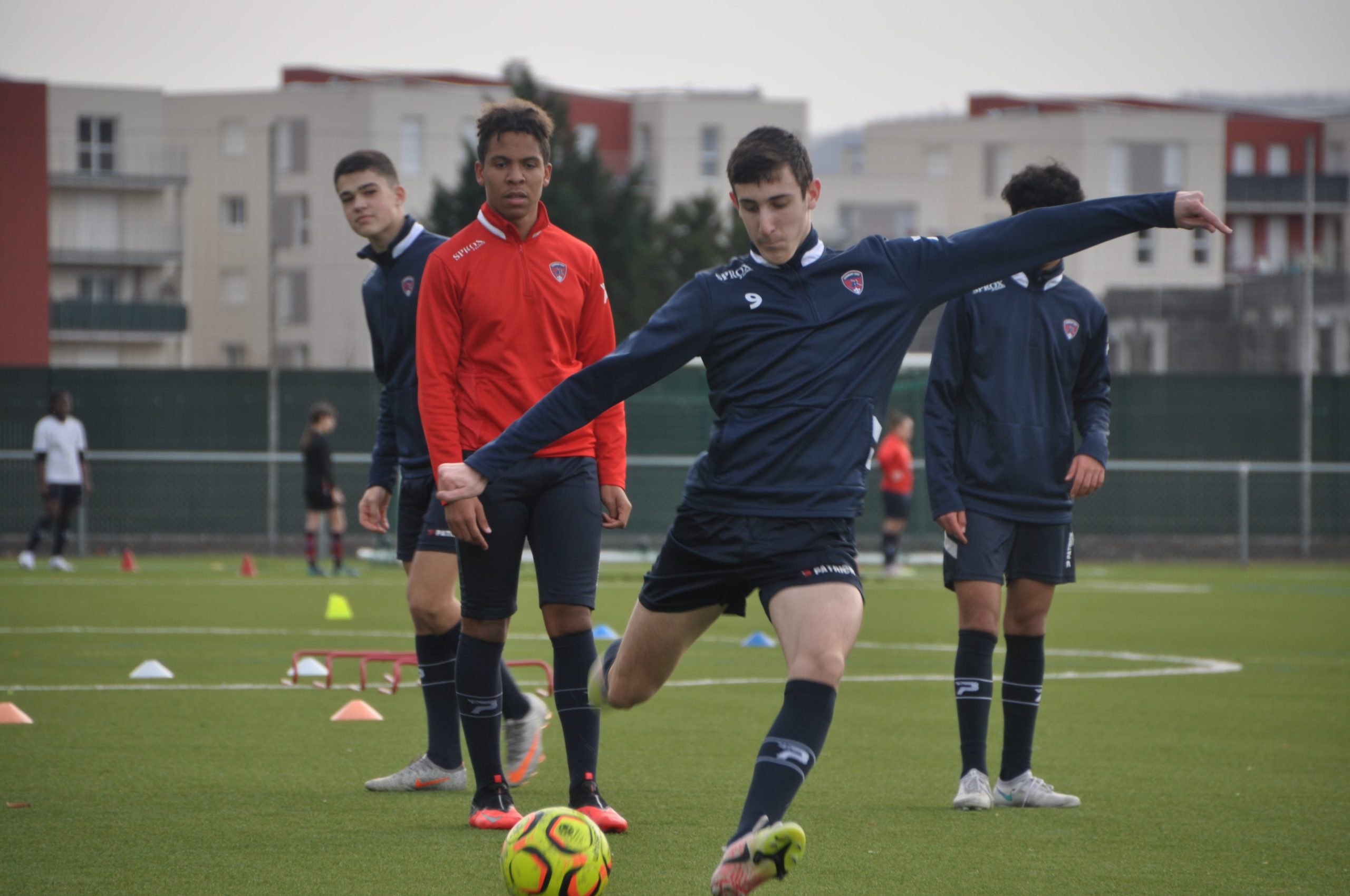 La séance U16 du jeudi 28 janvier en images