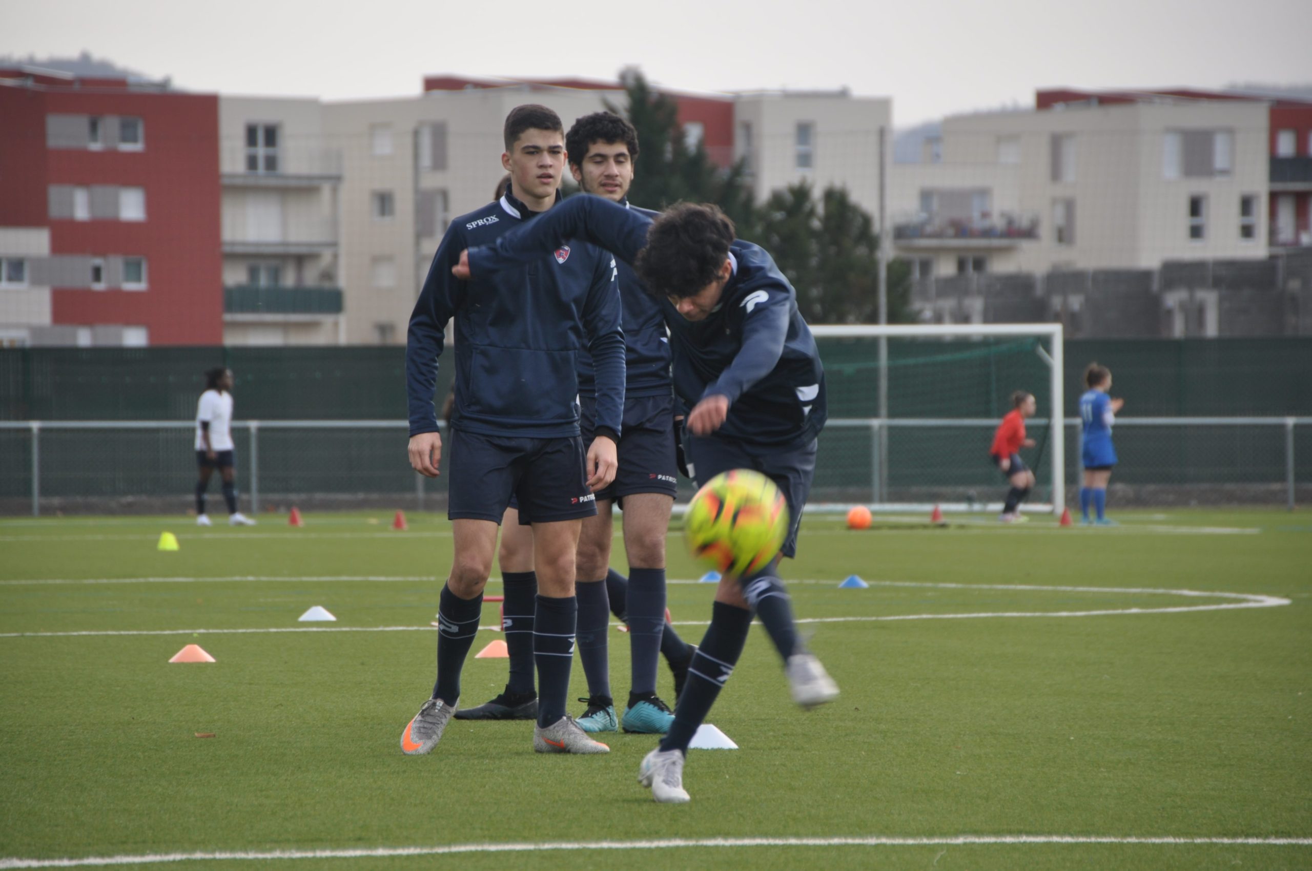 La séance U16 du jeudi 28 janvier en images