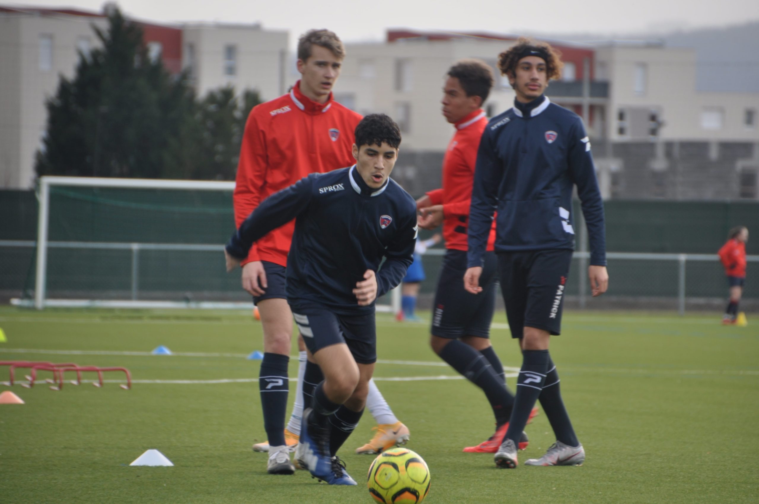 La séance U16 du jeudi 28 janvier en images