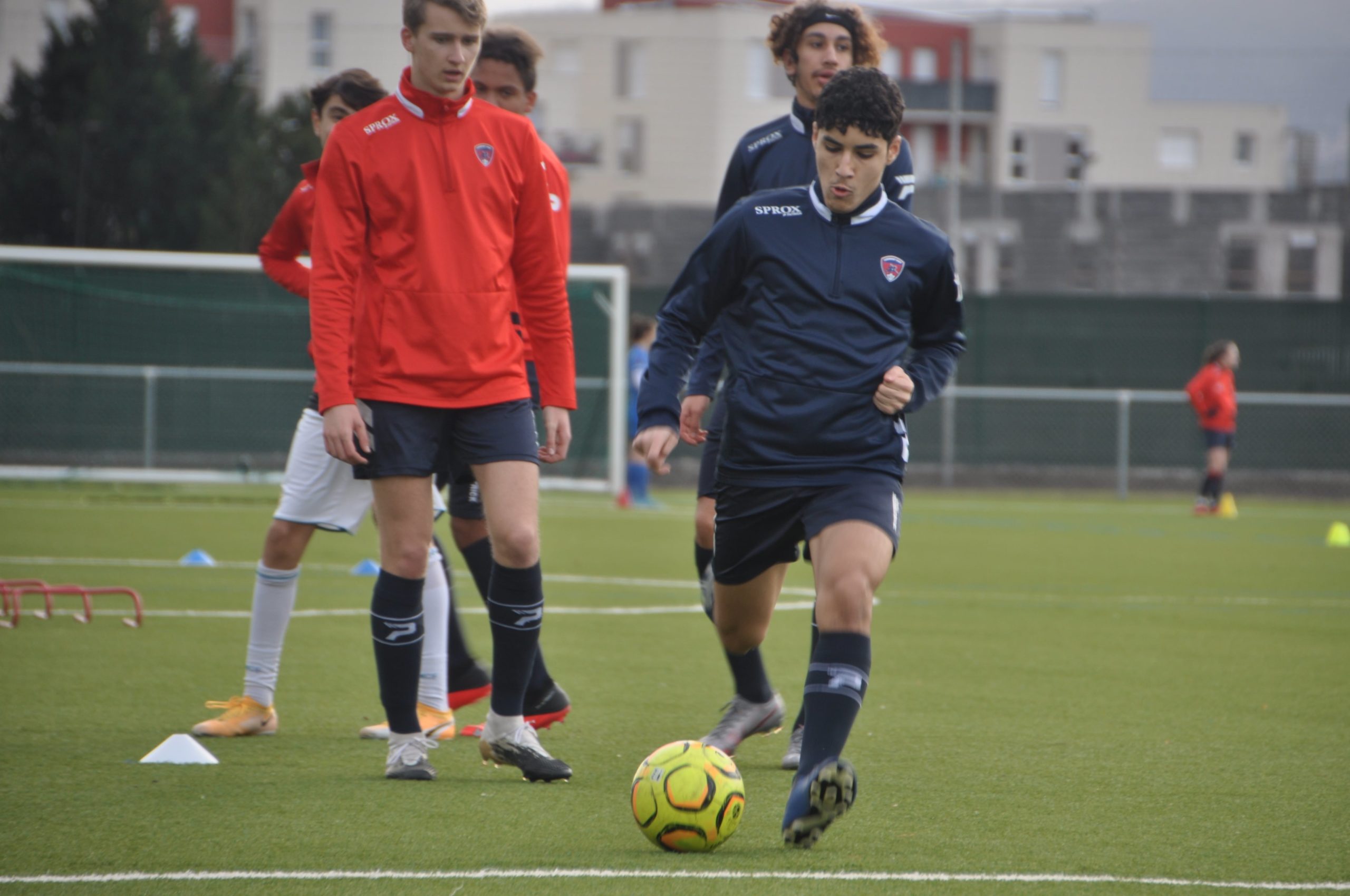 La séance U16 du jeudi 28 janvier en images