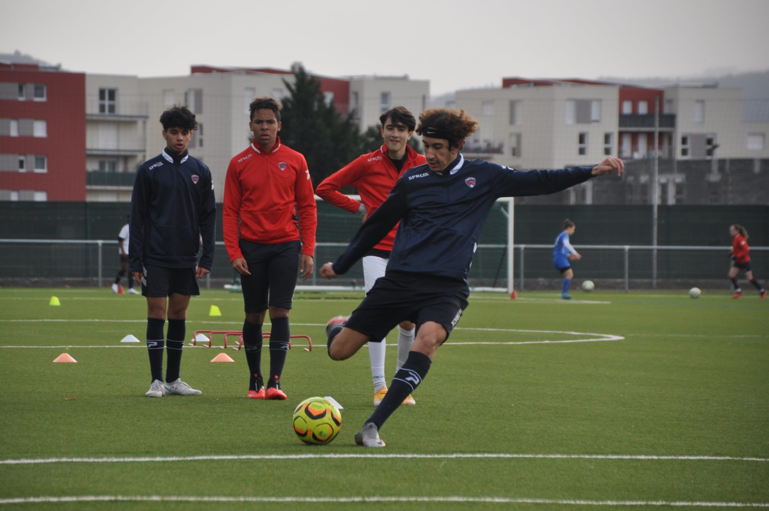 La séance U16 du jeudi 28 janvier en images