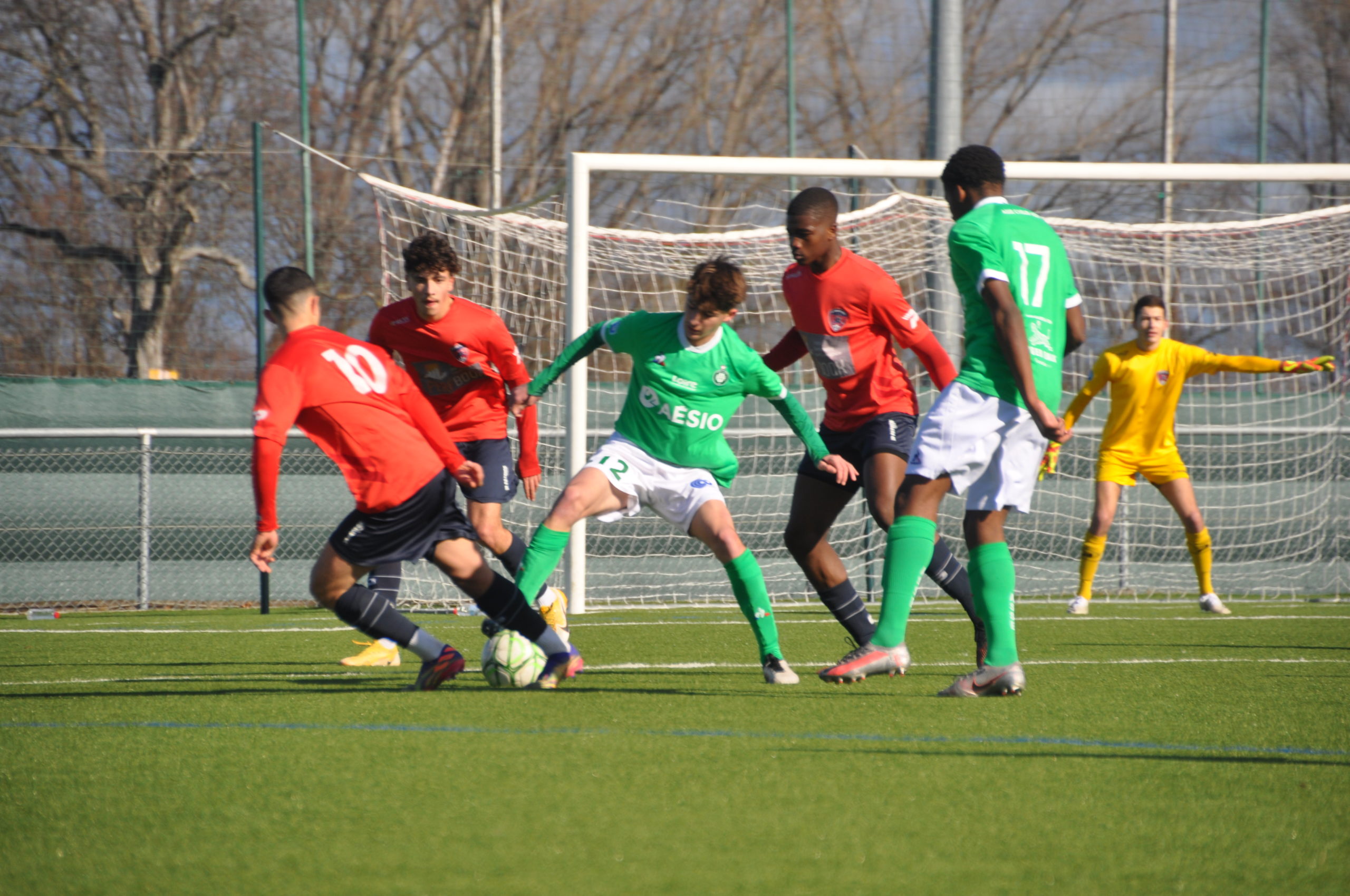 U19 : Large victoire contre l&rsquo;ASSE