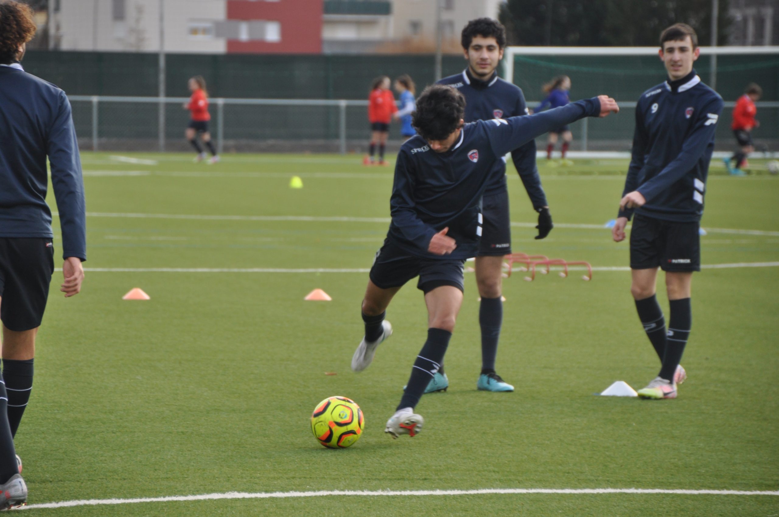La séance U16 du jeudi 28 janvier en images