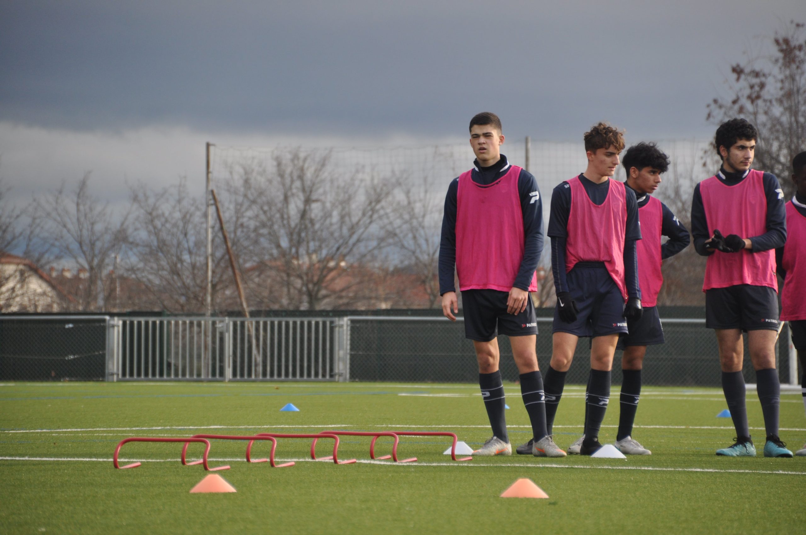La séance U16 du jeudi 28 janvier en images