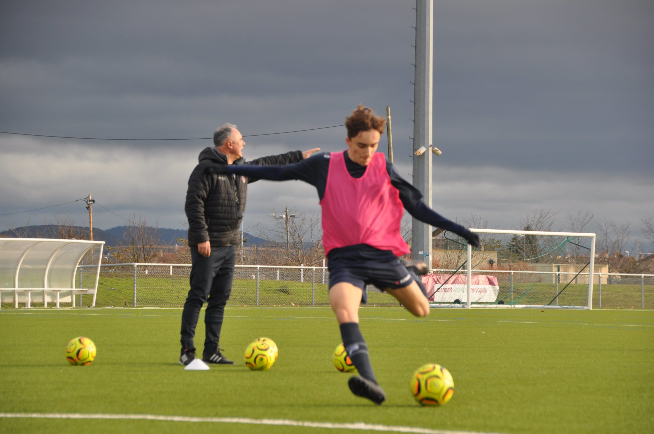 La séance U16 du jeudi 28 janvier en images