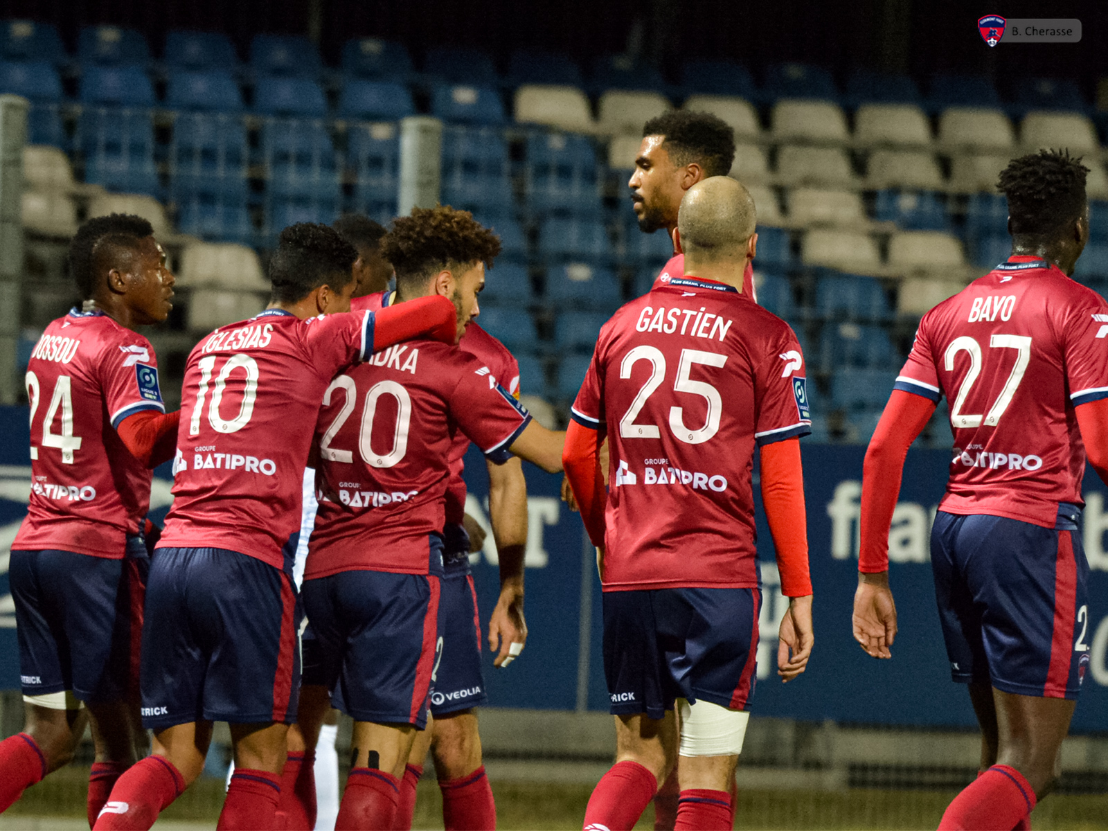 Clermont – Troyes : l’album photos