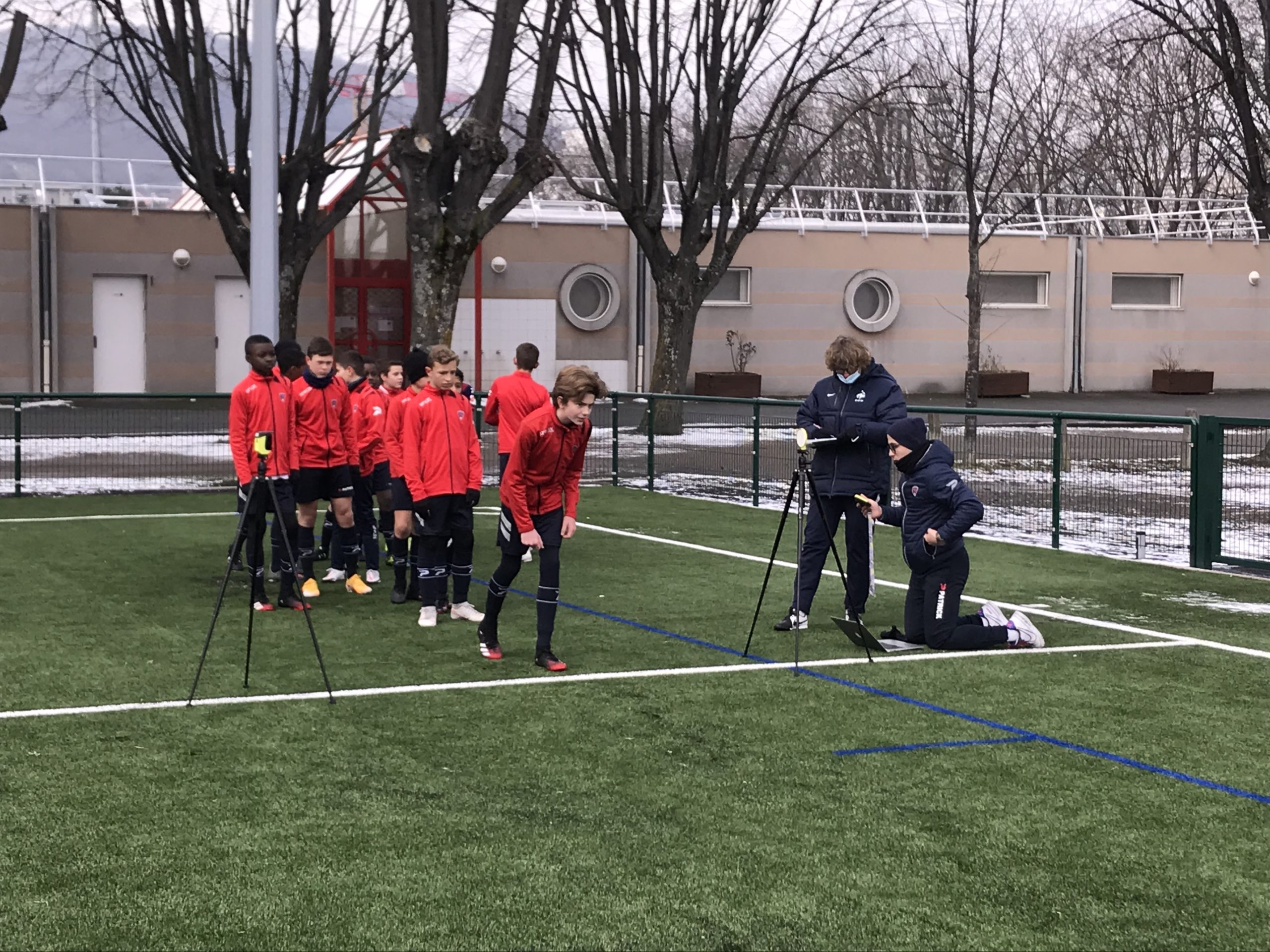 Visite du district sur le groupe U13