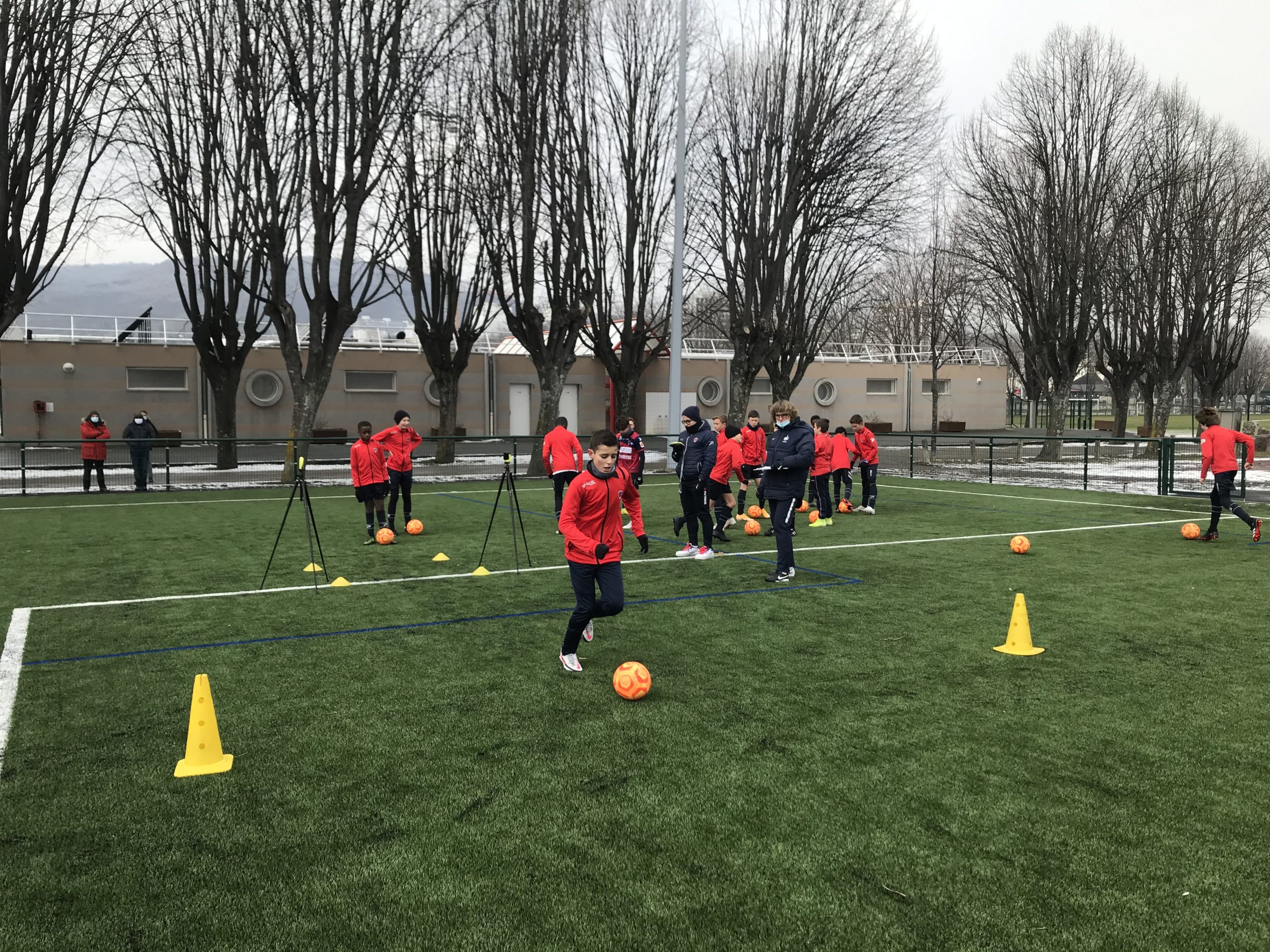 Visite du district sur le groupe U13