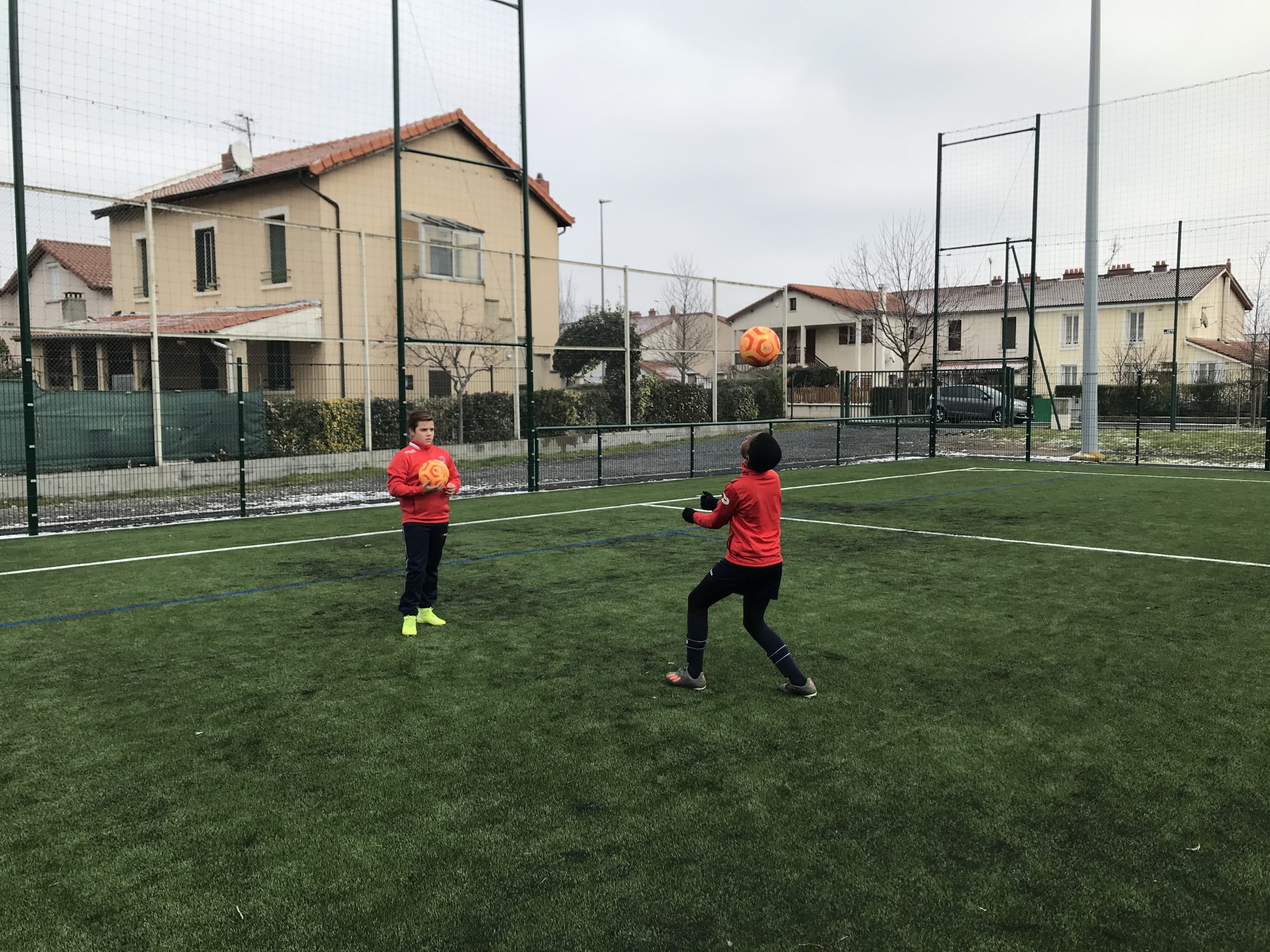 Visite du district sur le groupe U13