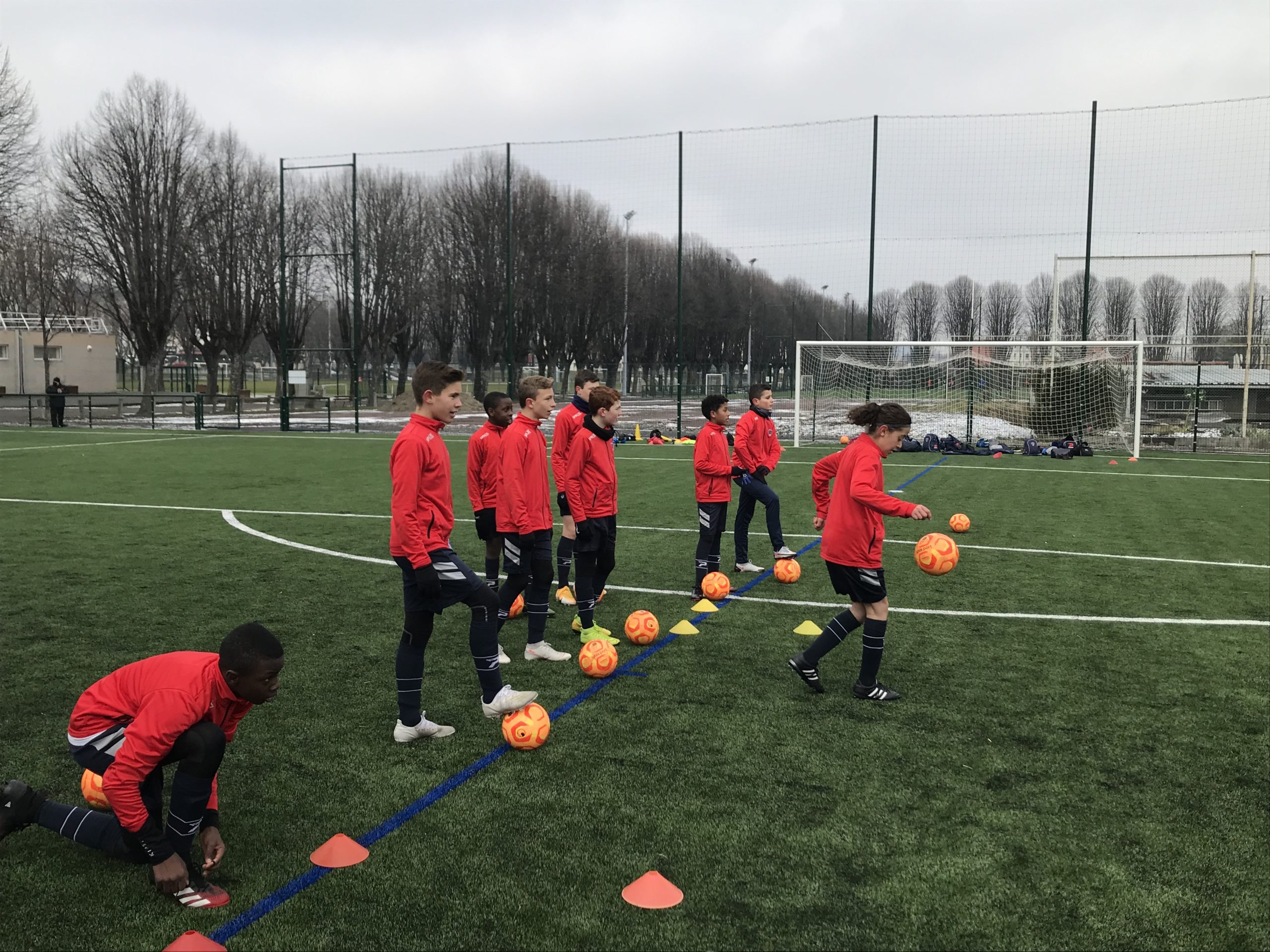 Visite du district sur le groupe U13