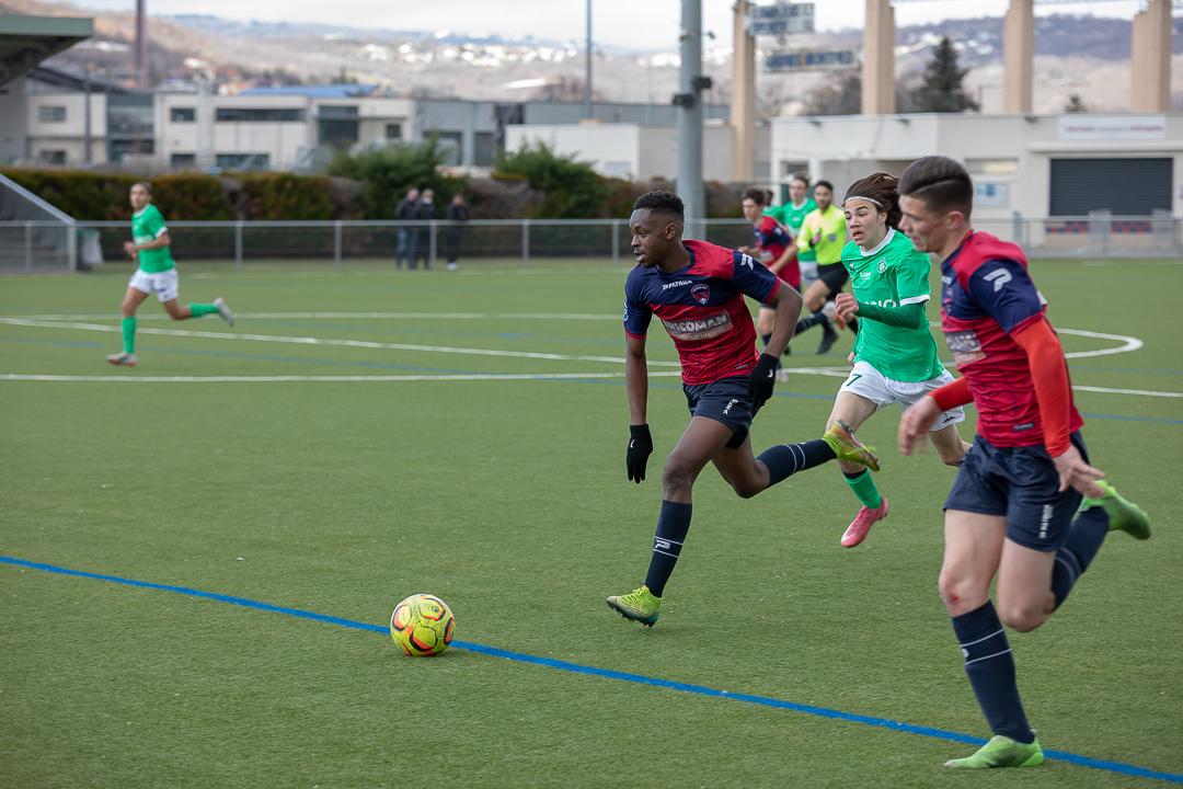 U17 – L&rsquo;ASSE s&rsquo;impose au Montpied