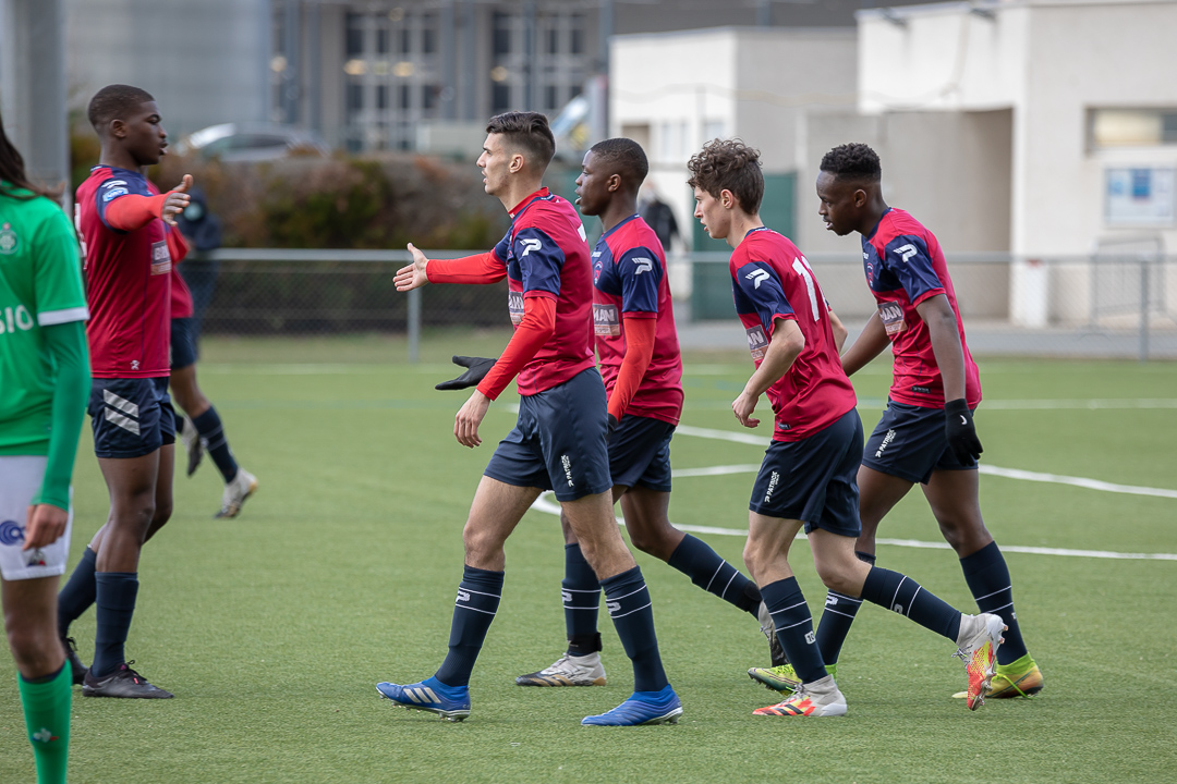 U17 – L&rsquo;ASSE s&rsquo;impose au Montpied