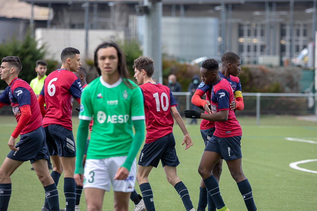 U17 – L&rsquo;ASSE s&rsquo;impose au Montpied