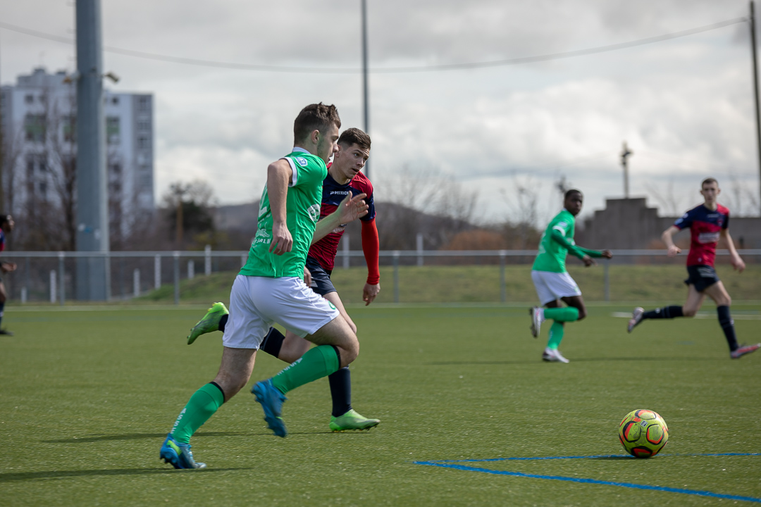 U17 – L&rsquo;ASSE s&rsquo;impose au Montpied