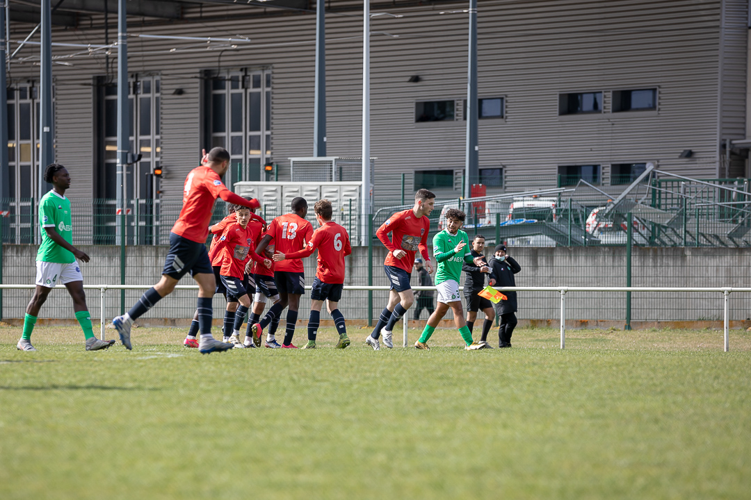 U19 : Match nul 2-2 contre l&rsquo;ASSE