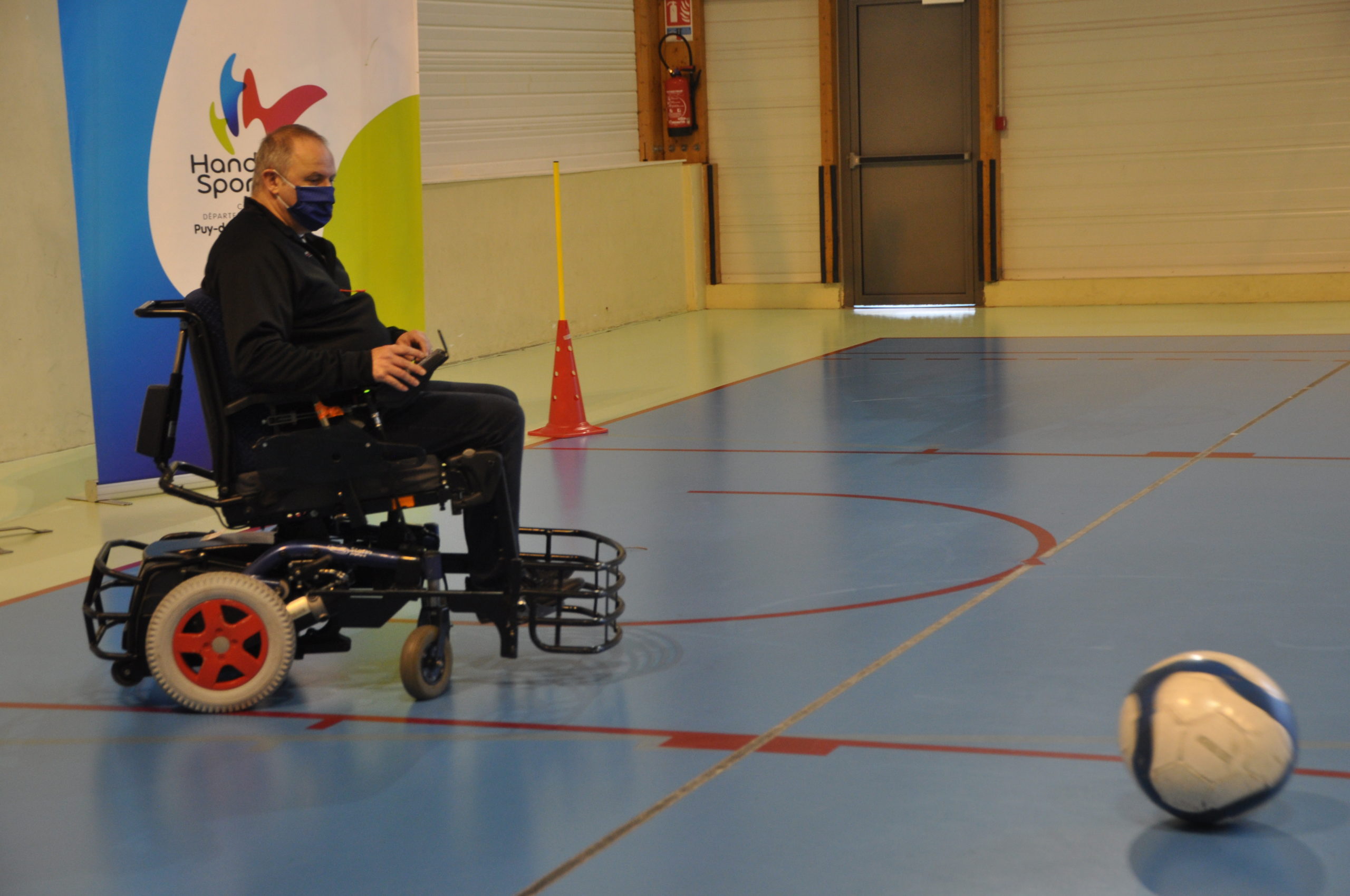 Le club Handisport Arverne Foot Fauteuil reçoit le CF63
