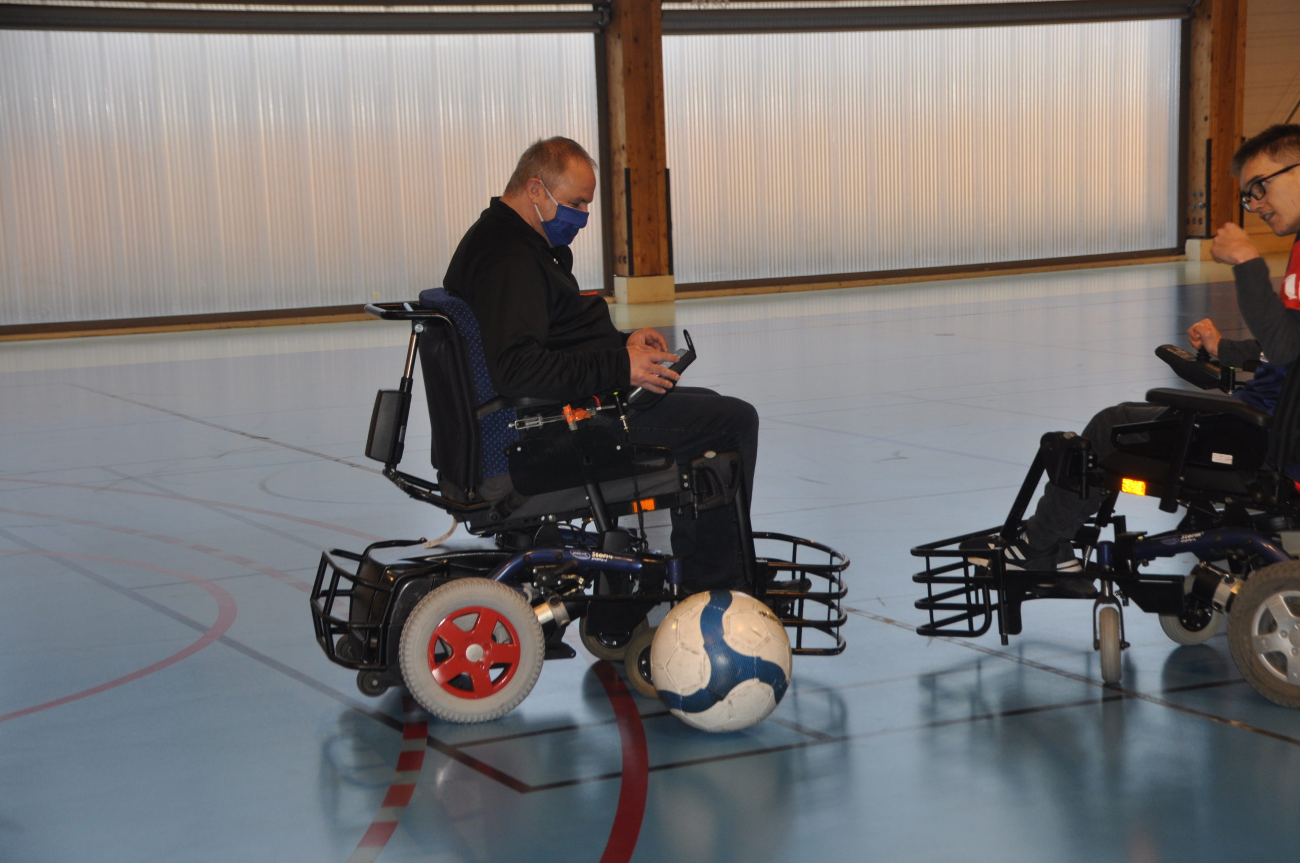 Le club Handisport Arverne Foot Fauteuil reçoit le CF63