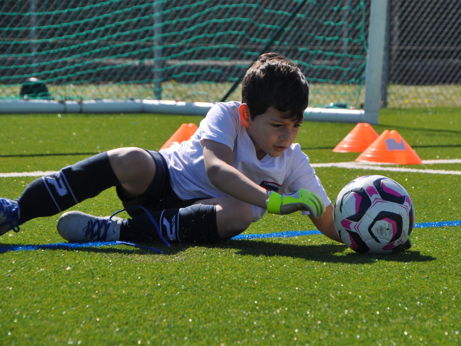 Les jeunes du CF63 à l’entraînement !