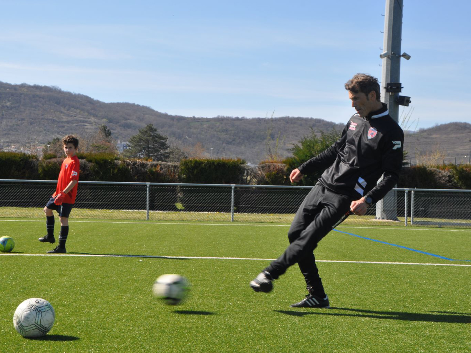 Les jeunes du CF63 à l’entraînement !
