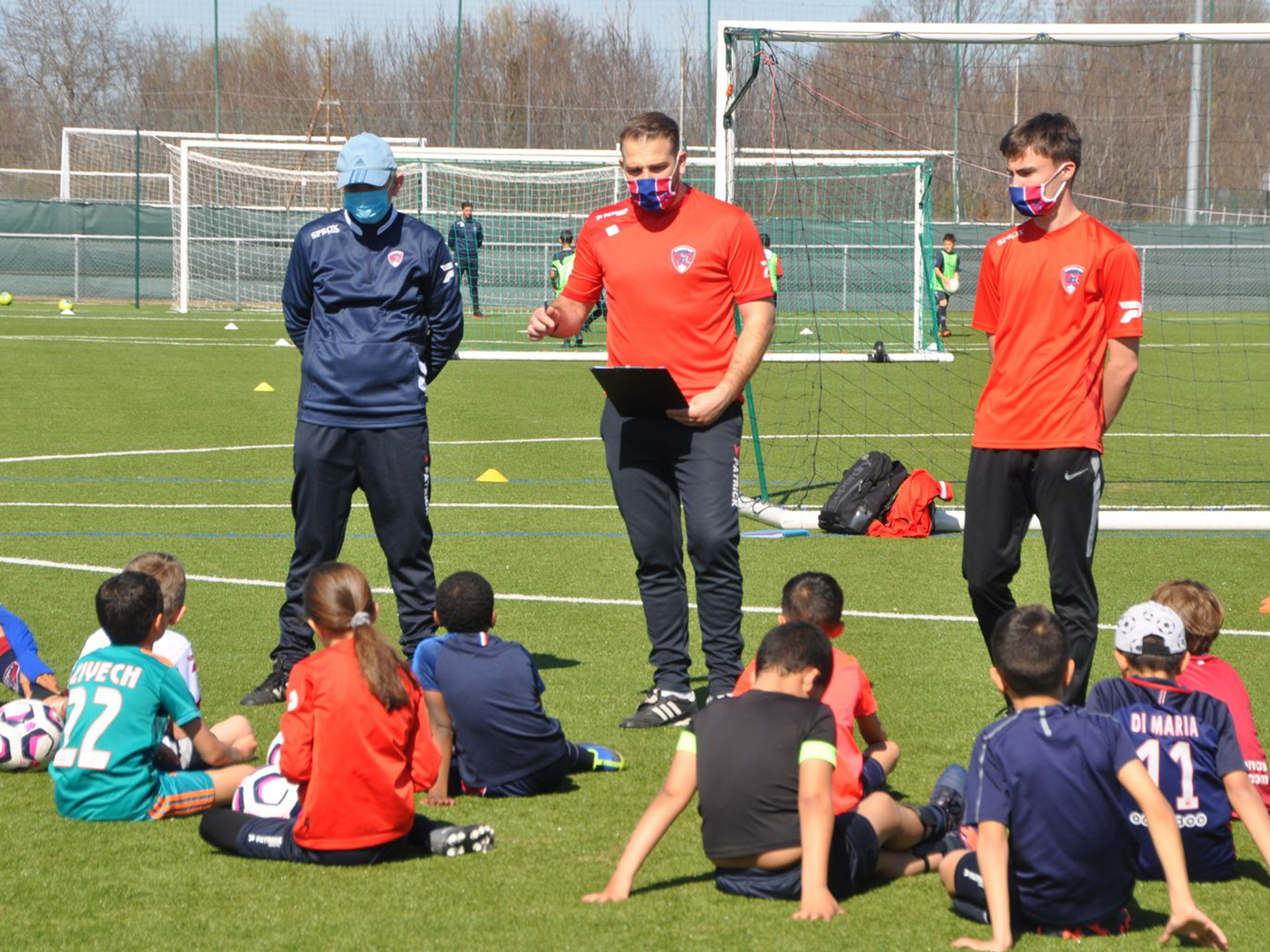 Les jeunes du CF63 à l’entraînement !