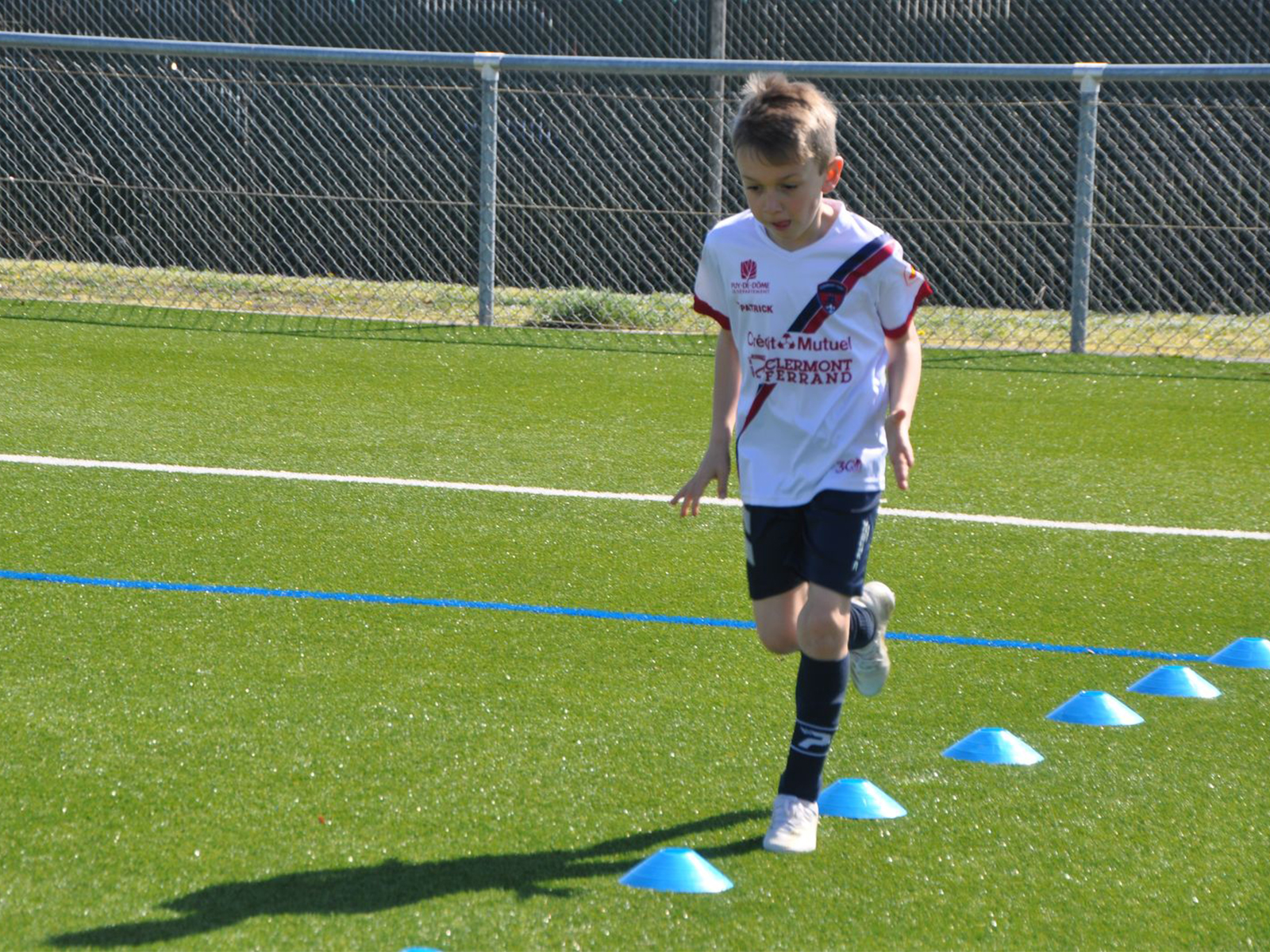 Les jeunes du CF63 à l’entraînement !