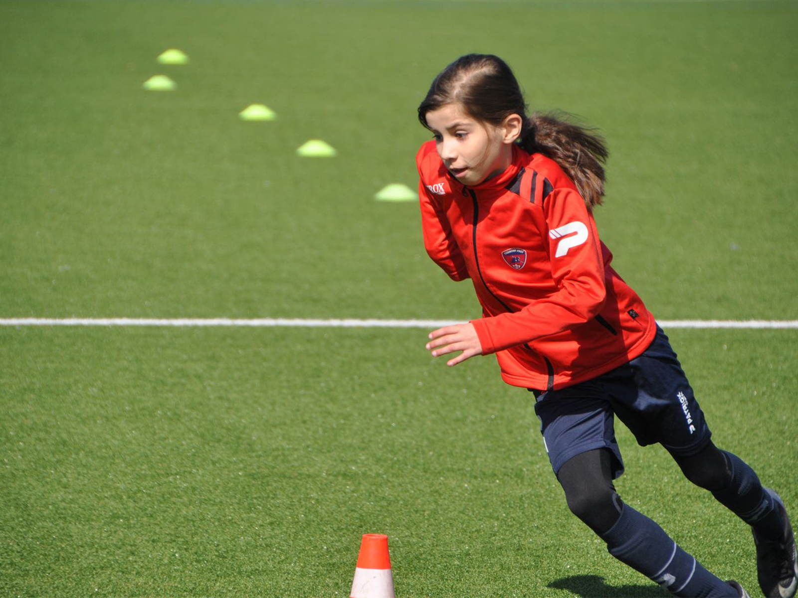 Les jeunes du CF63 à l’entraînement !