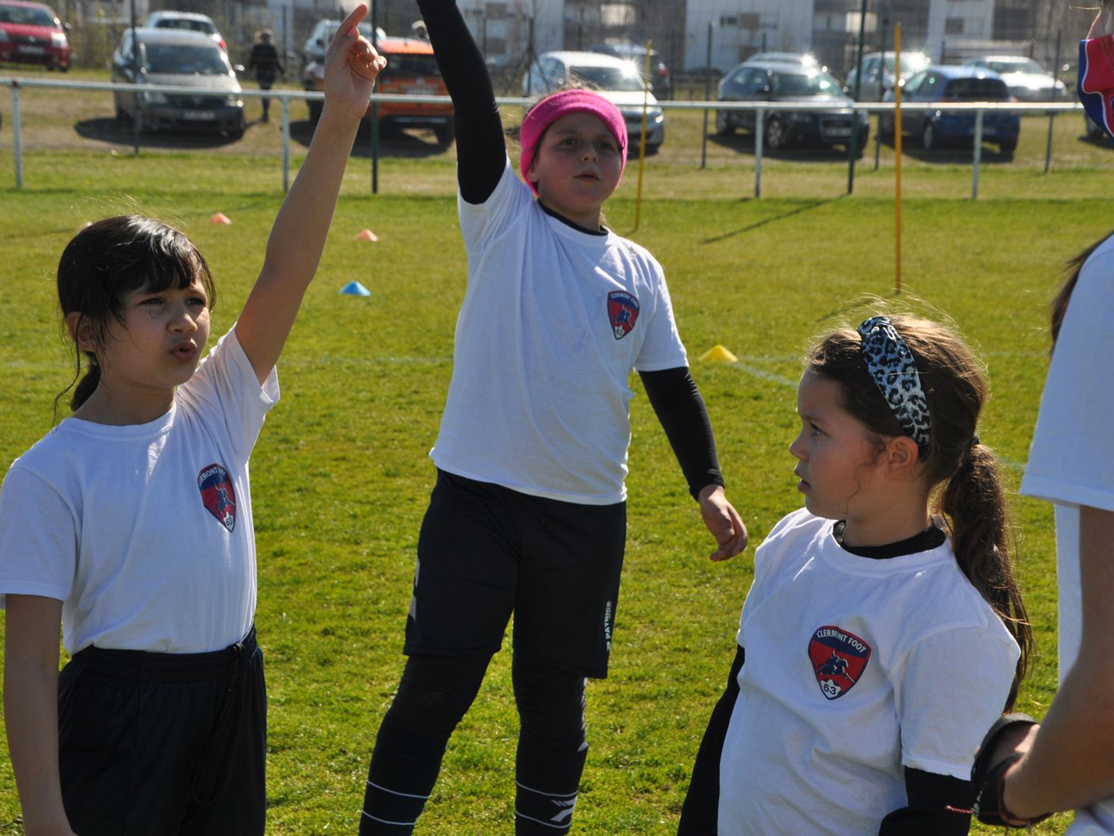 Les jeunes du CF63 à l’entraînement !