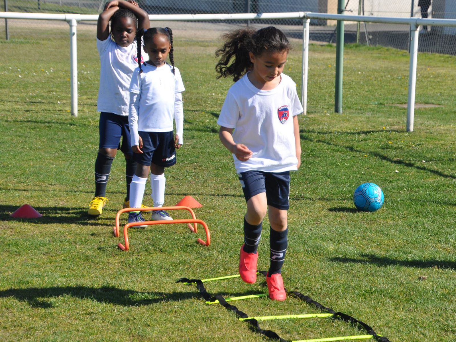 Les jeunes du CF63 à l’entraînement !