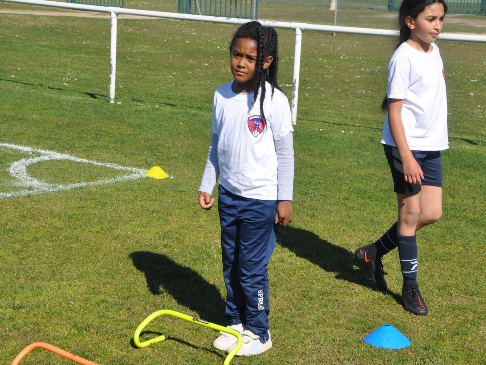 Les jeunes du CF63 à l’entraînement !