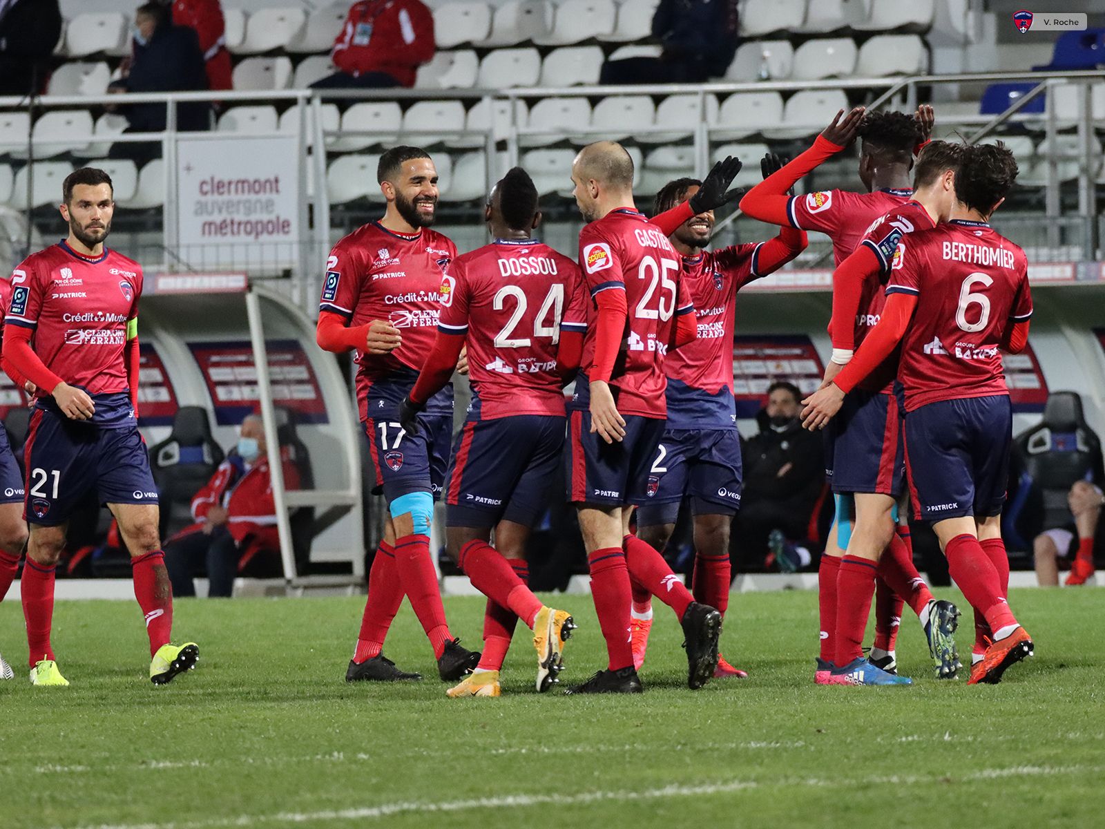 Clermont – Valenciennes : l’album photos