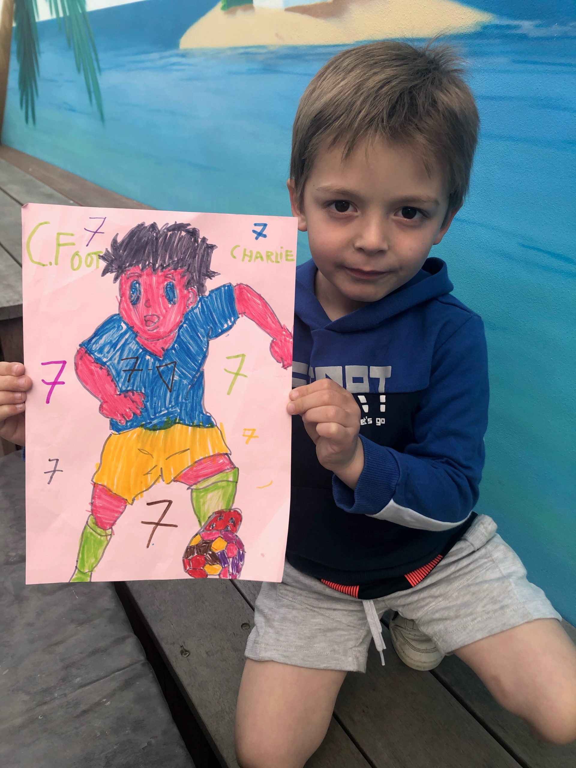 Nos jeunes encouragent Yohann MAGNIN