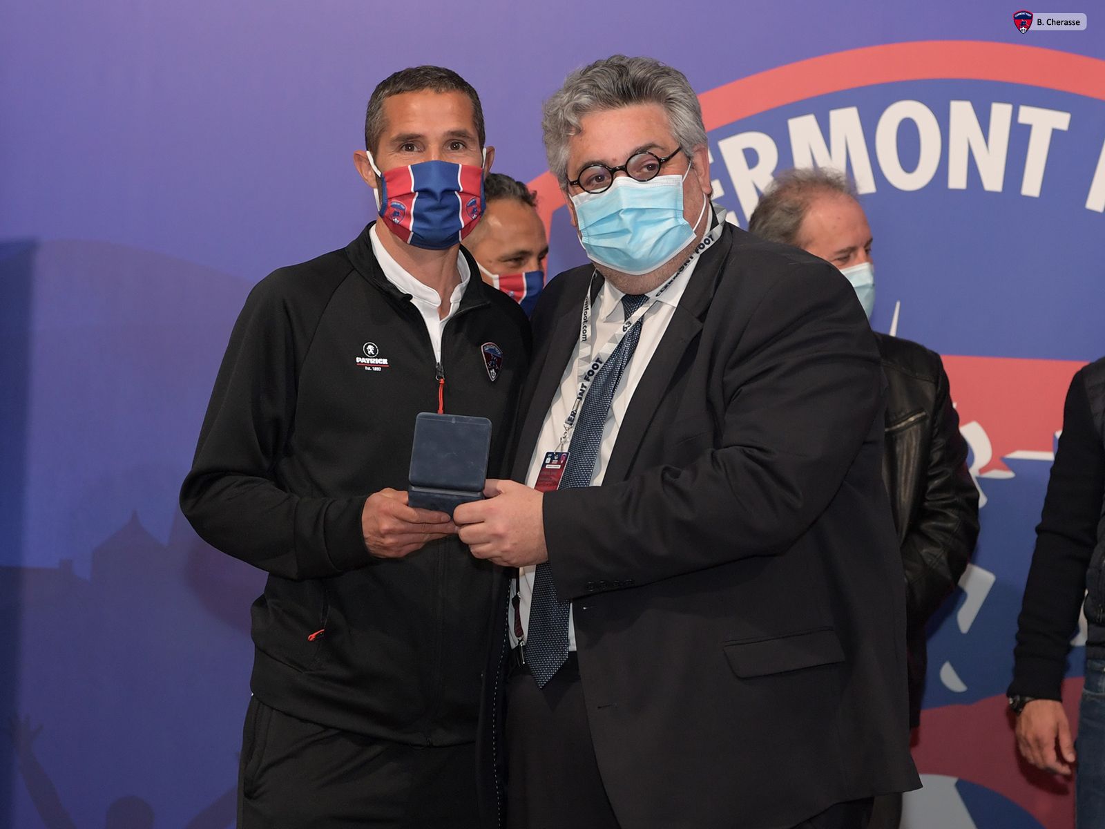 Remise des médailles par le Maire de la ville