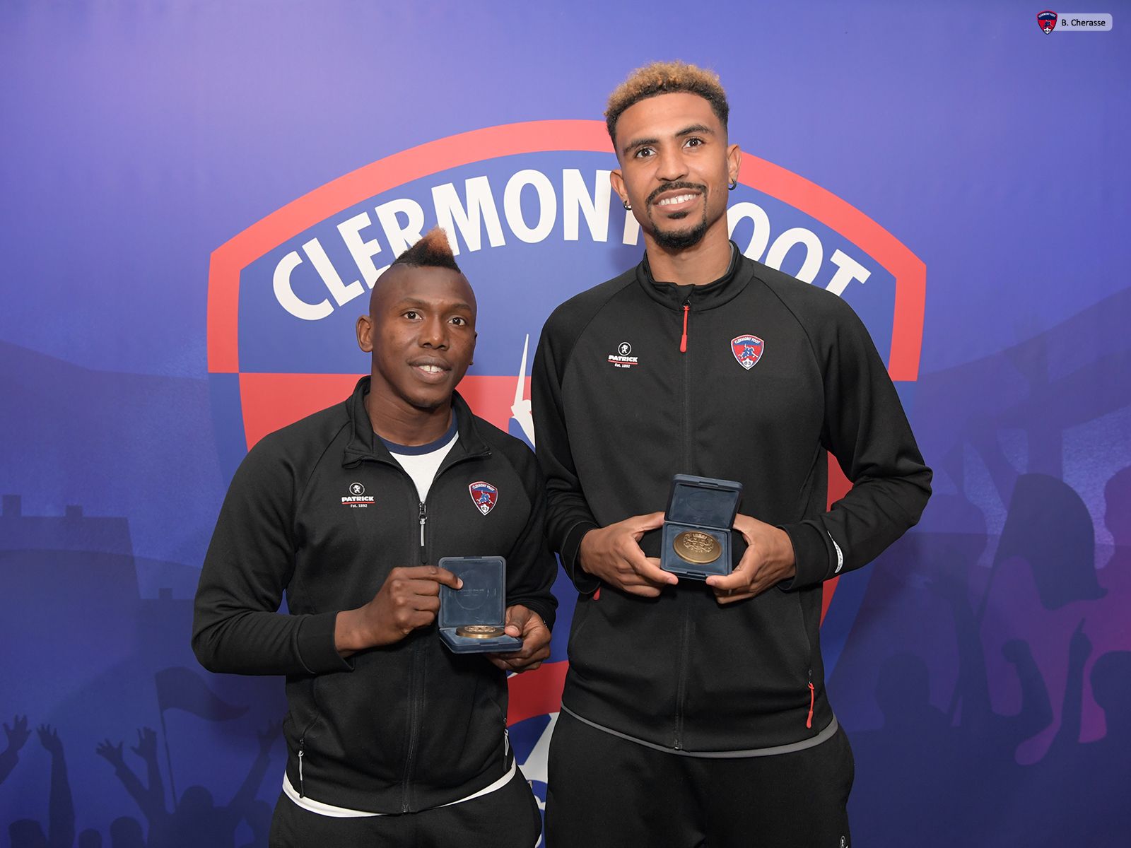 Remise des médailles par le Maire de la ville